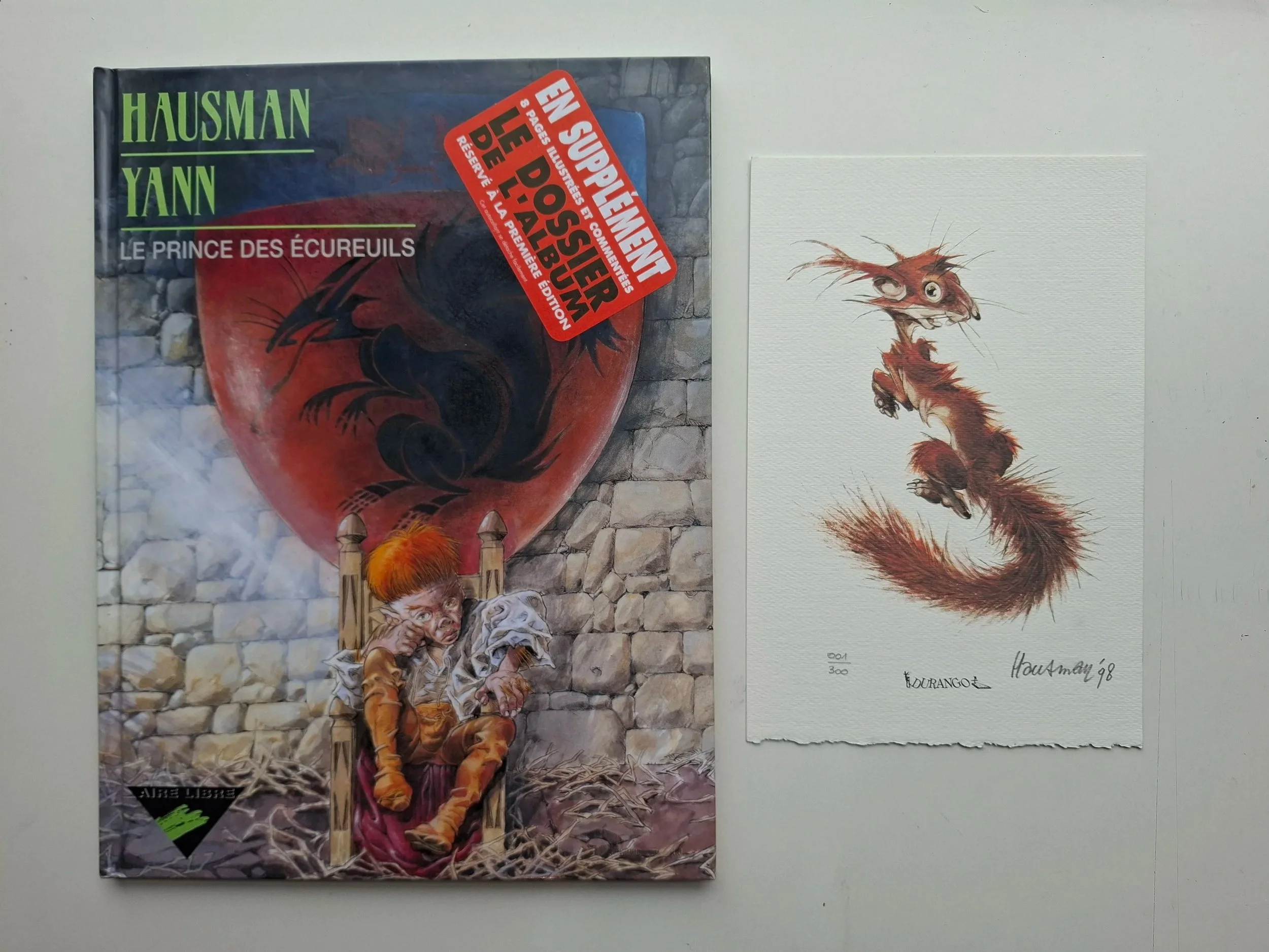 AIRE LIBRE LE PRINCE DES ECUREUILS HAUSMAN + EX-LIBRIS DURANGO N/S