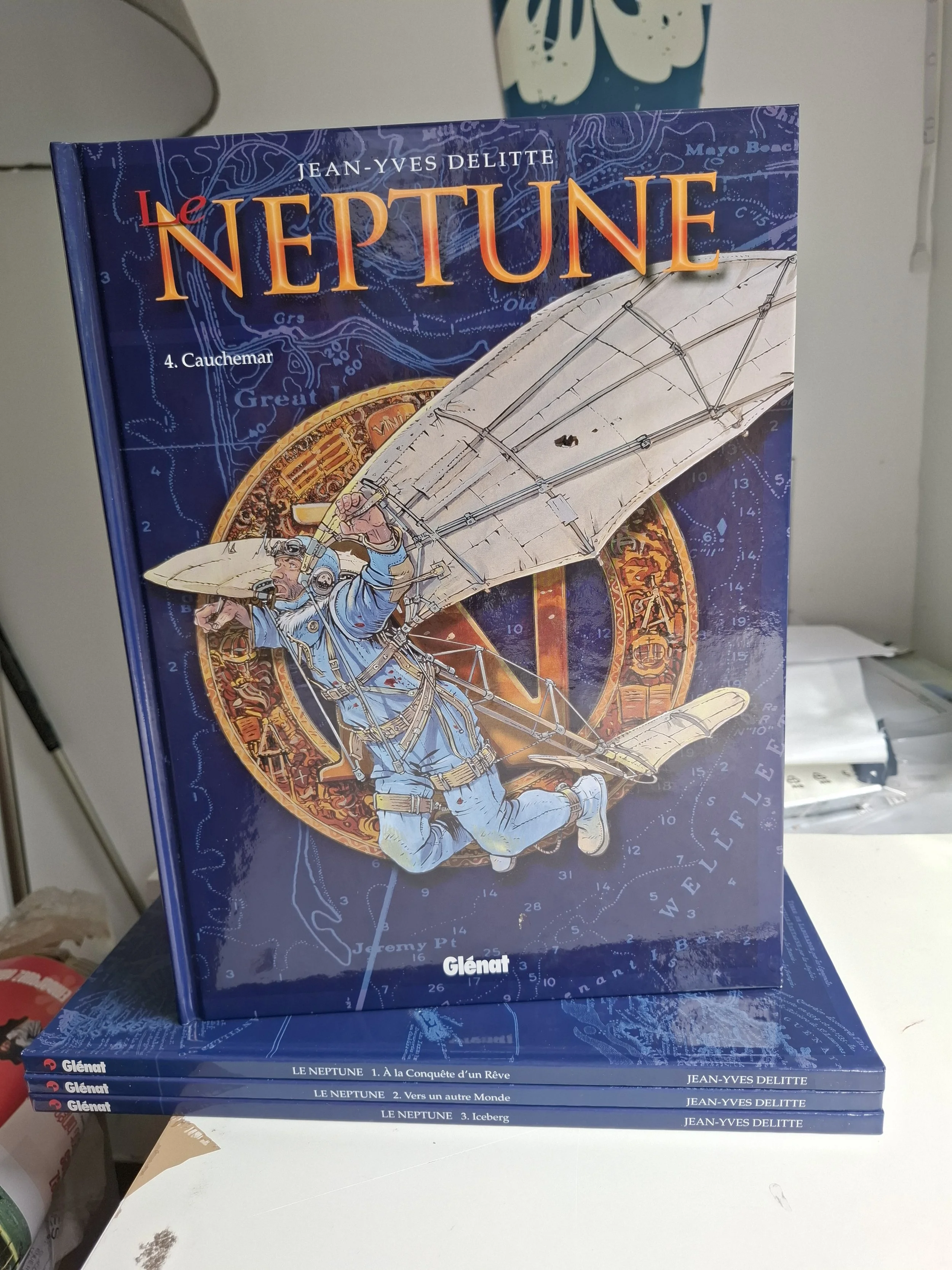 NEPTUNE DELITTE TOMES 1 à 4 SERIE COMPLETE TOUS EO