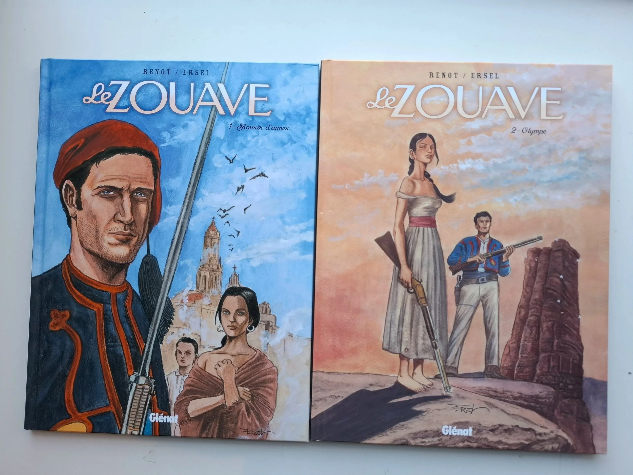 LE ZOUAVE TOMES 1 ET 2 SERIE COMPLETE EO