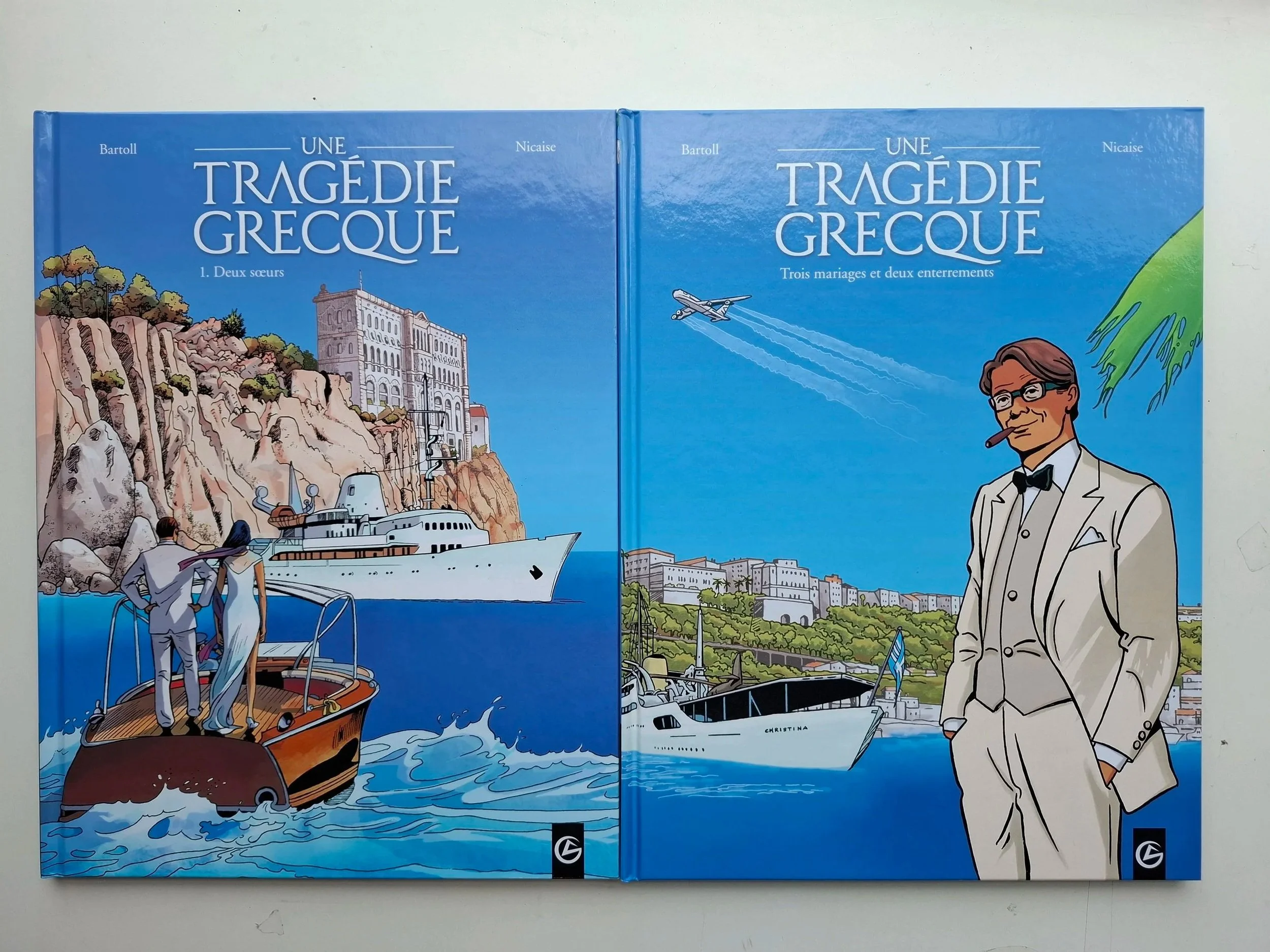 UNE TRAGEDIE GRECQUE TOMES 1 ET 2 SERIE COMPLETE EO