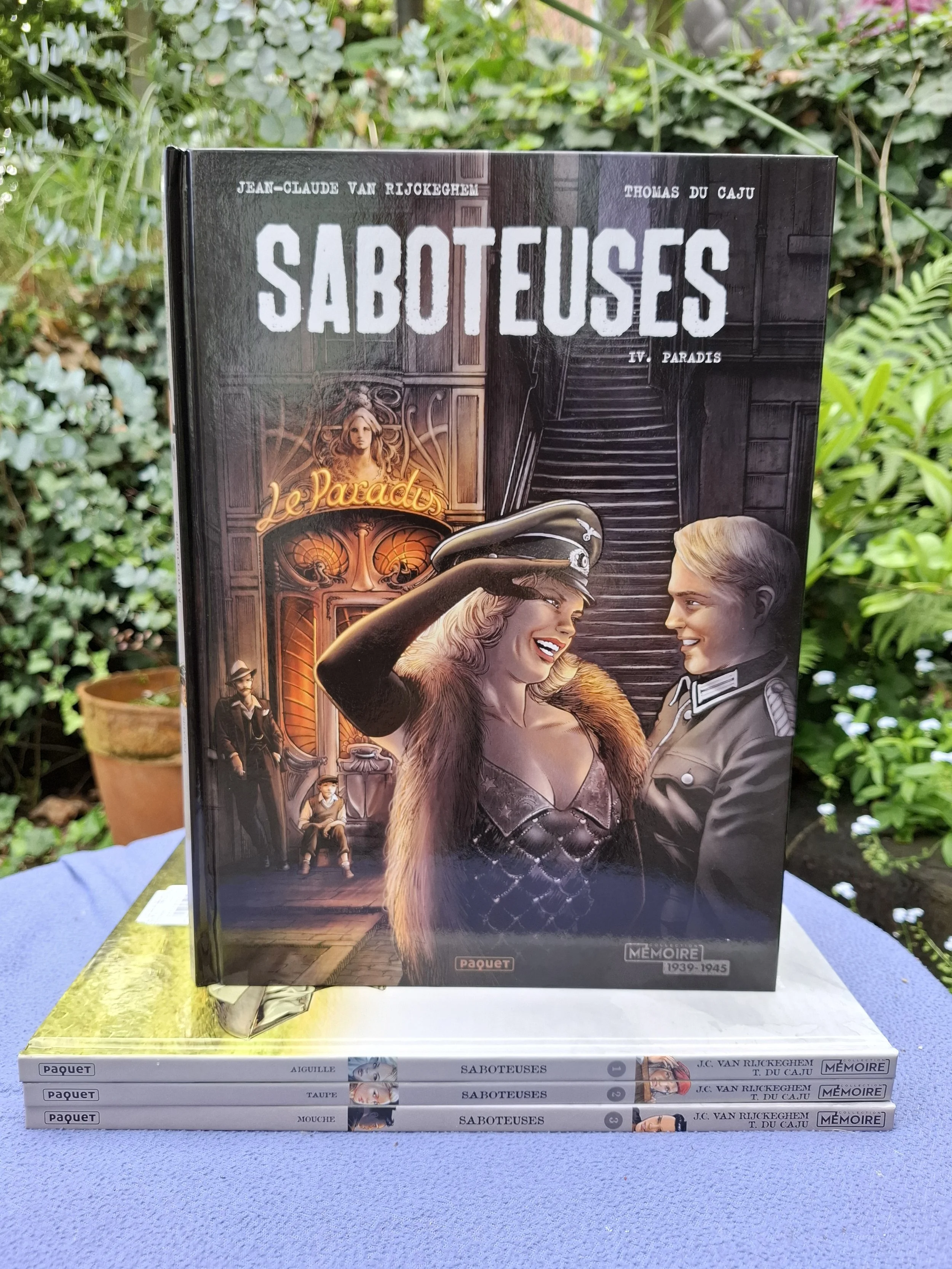 SABOTEUSES TOMES 1 à 4 PAQUET TOUS EO