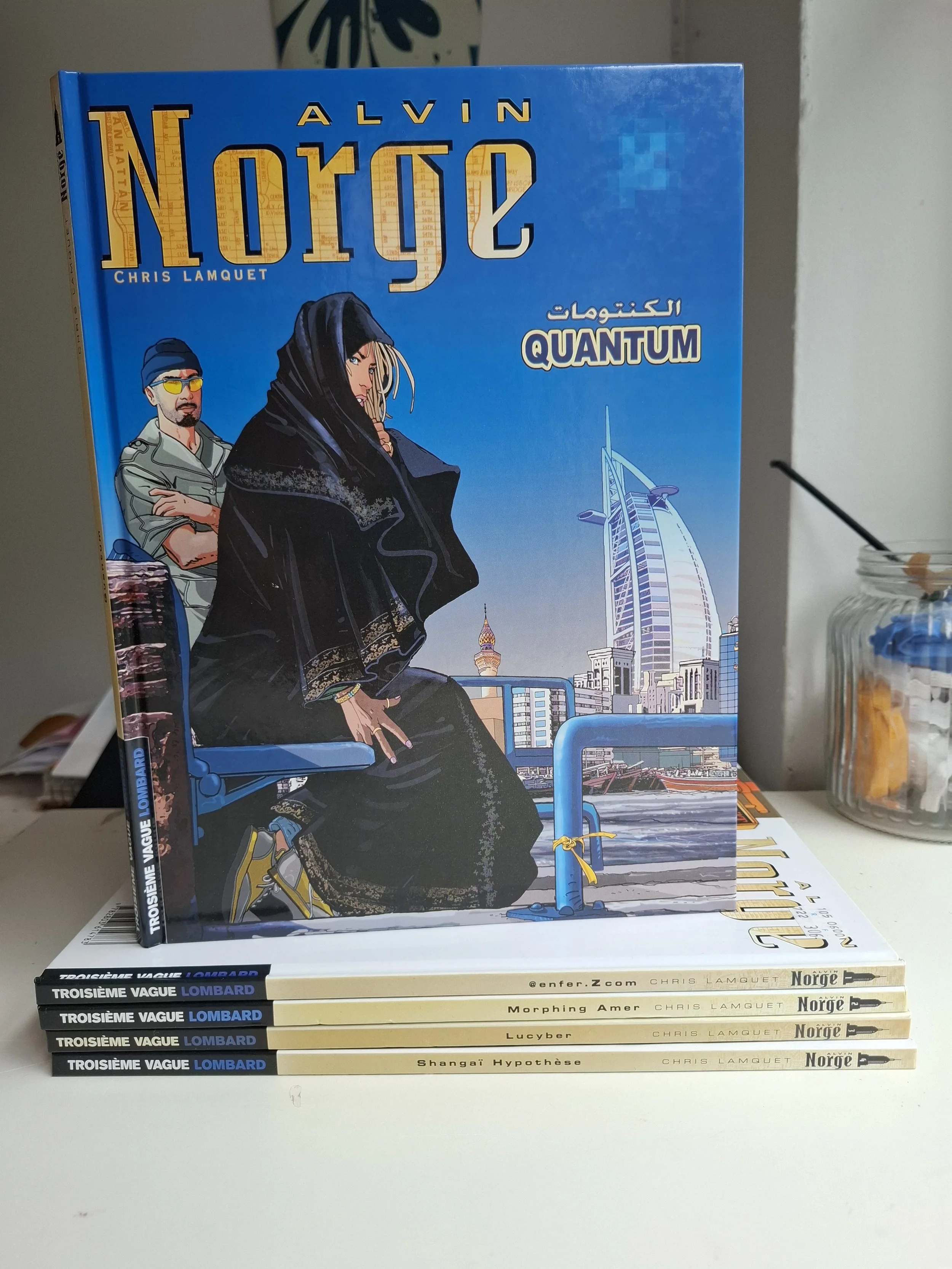 ALVIN NORGE TOMES 1 à 5 SERIE COMPLETE TOUS EO