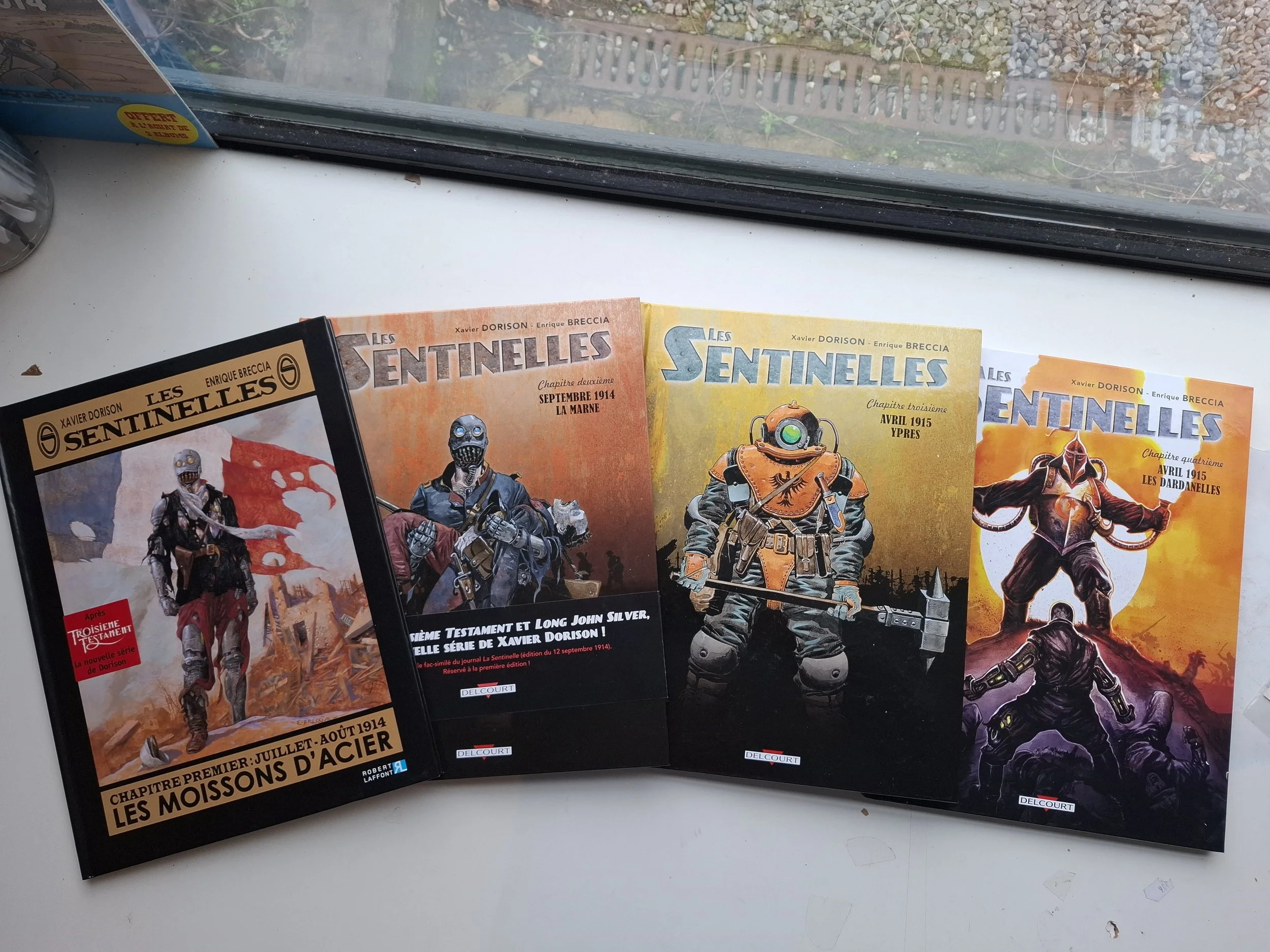 LES SENTINELLES TOMES 1 à 4 SERIE COMPLETE DORISON TOUS EO