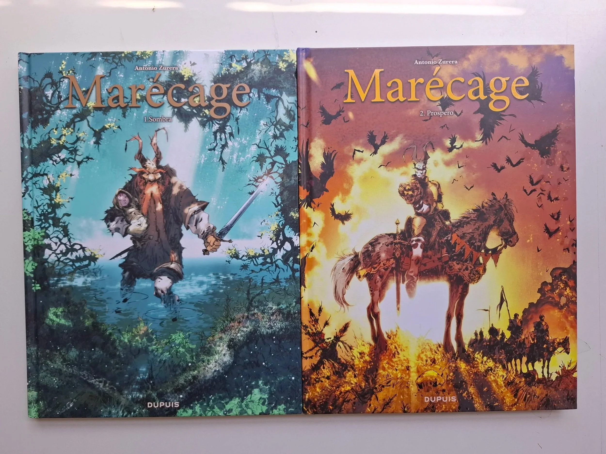 MARECAGE VOLUMES 1 ET 2 SERIE COMPLETE TOUS EO