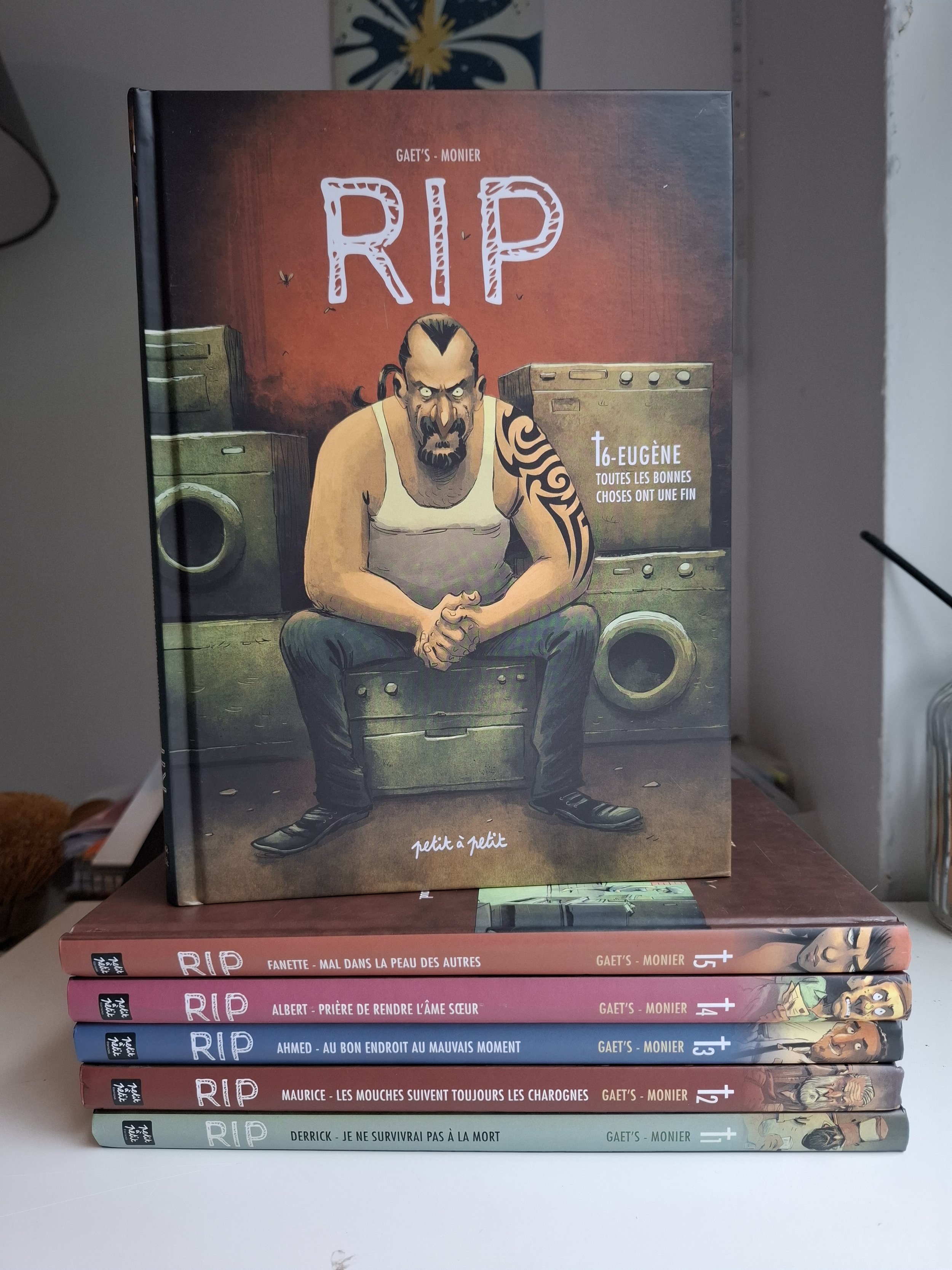 RIP VOLUMES 1 à 6 SERIE COMPLETE EO/REED