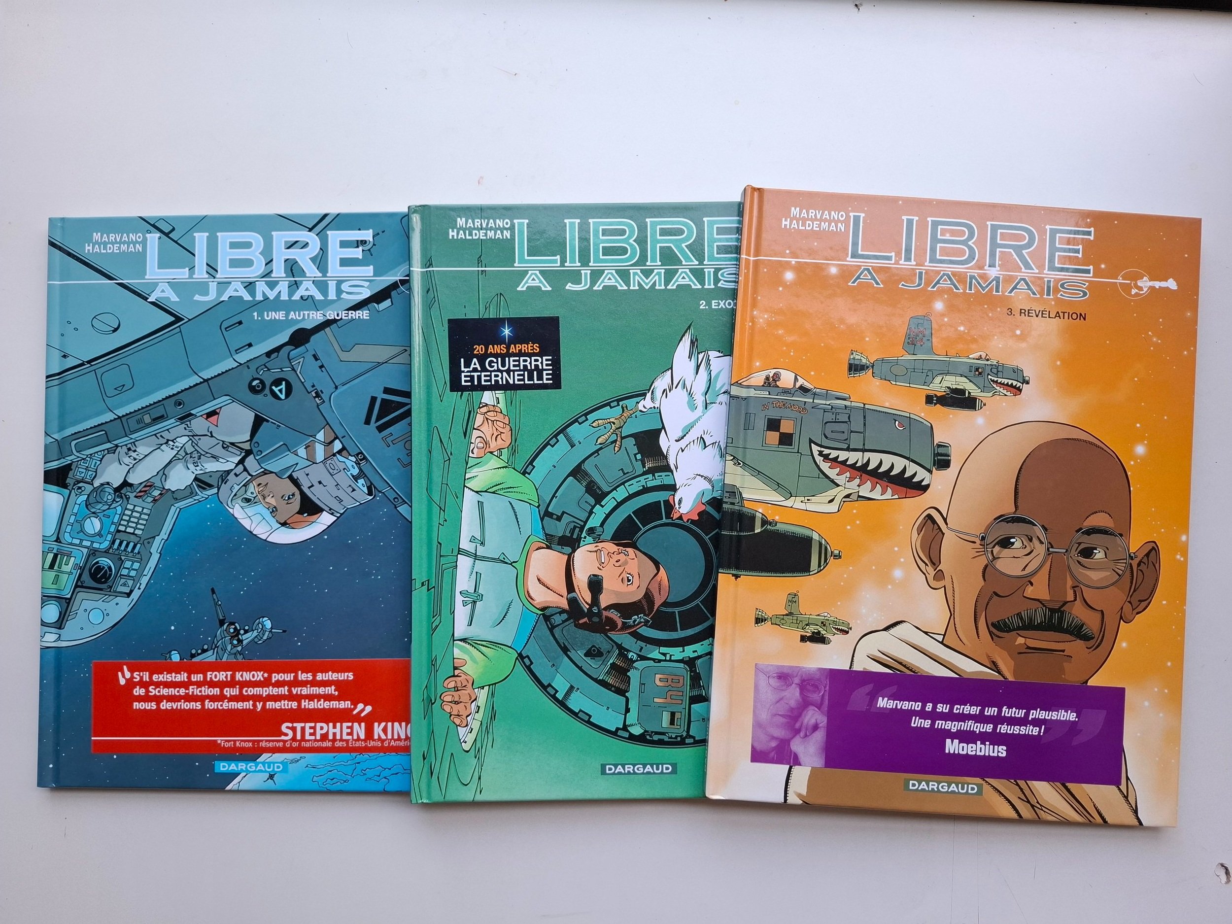 LIBRE A JAMAIS TOMES 1 à 3 SERIE COMPLETE EO