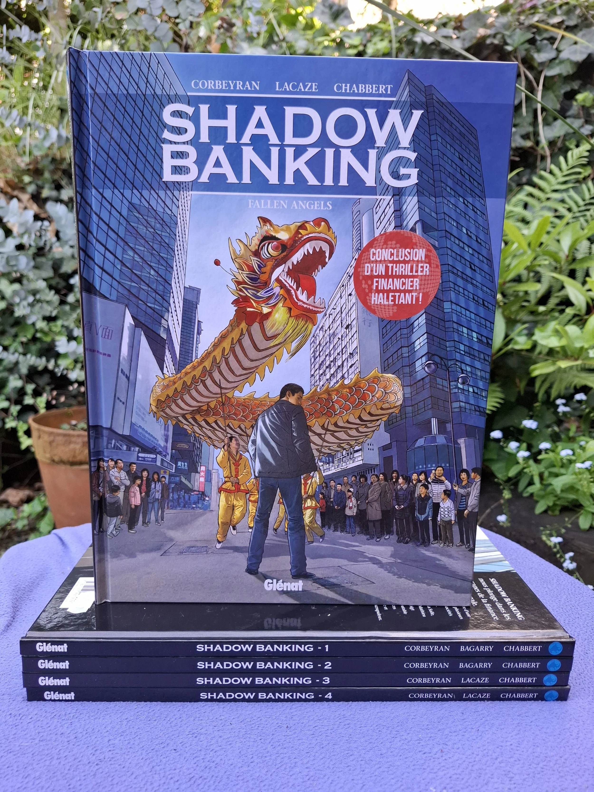 SHADOW BANKING TOMES 1 à 5 SERIE COMPLETE TOUS EO