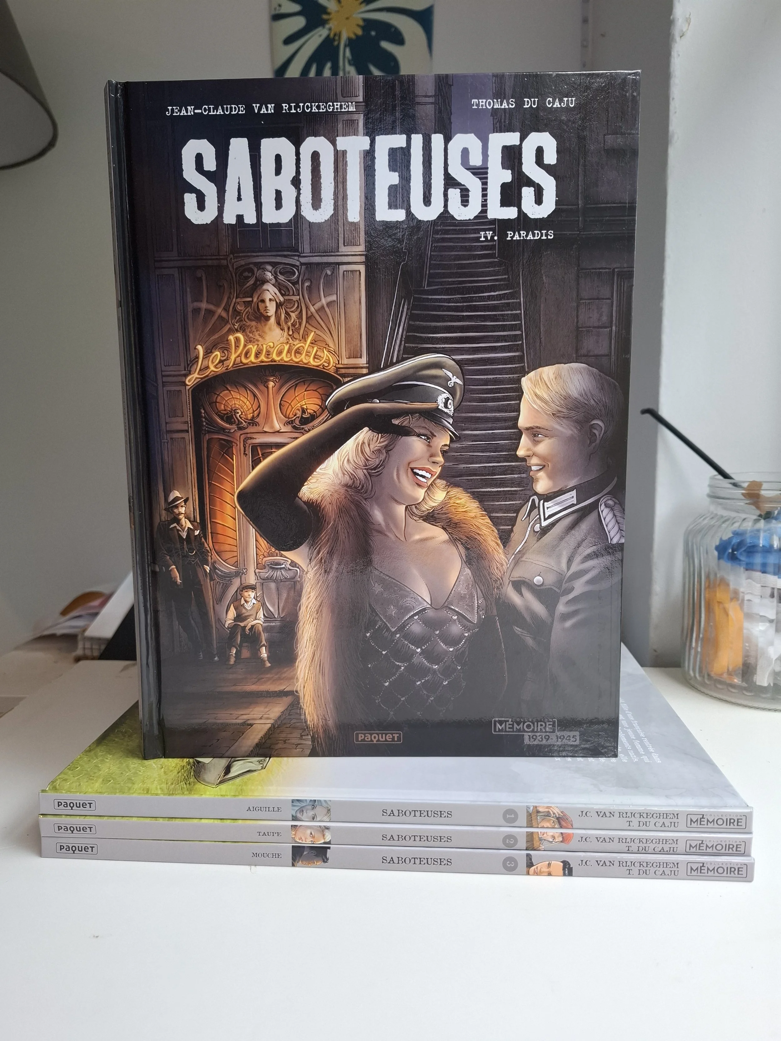 SABOTEUSES TOMES 1 à 4 SERIE COMPLETE TOUS EO