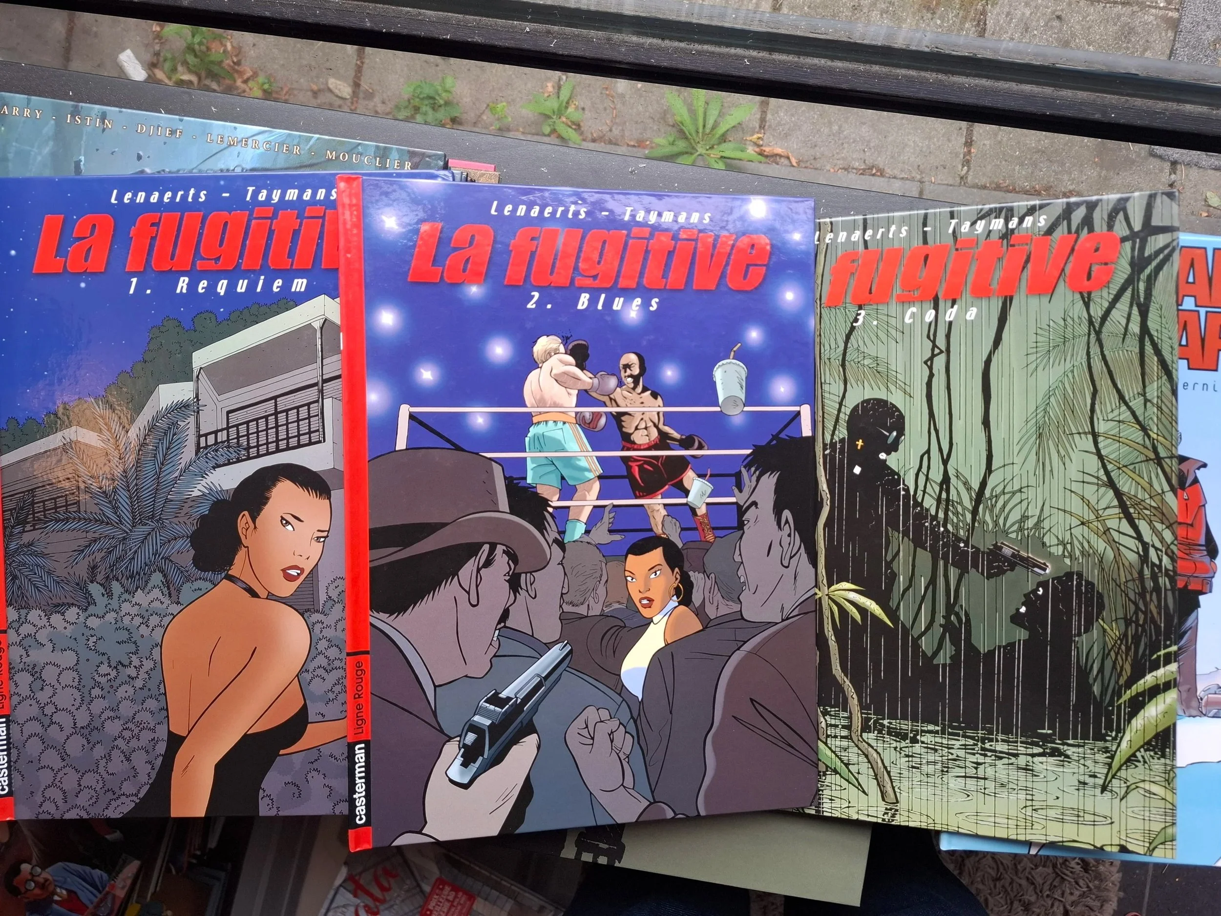 LA FUGITIVE TAYMANS TOMES 1 à 3 SERIE COMPLETE TOUS EO