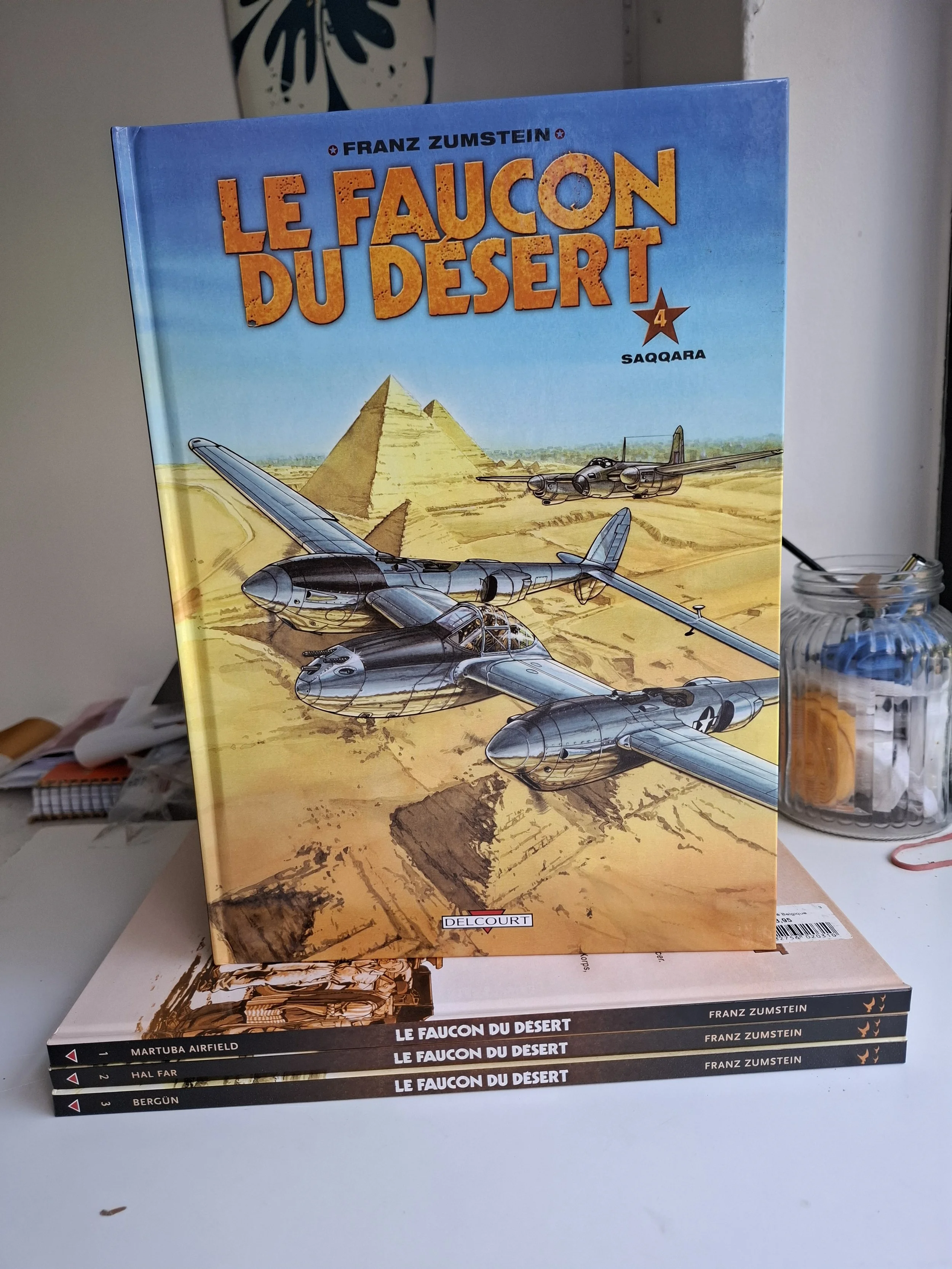 LE FAUCON DU DESERT TOMES 1 à 4 TBE EO