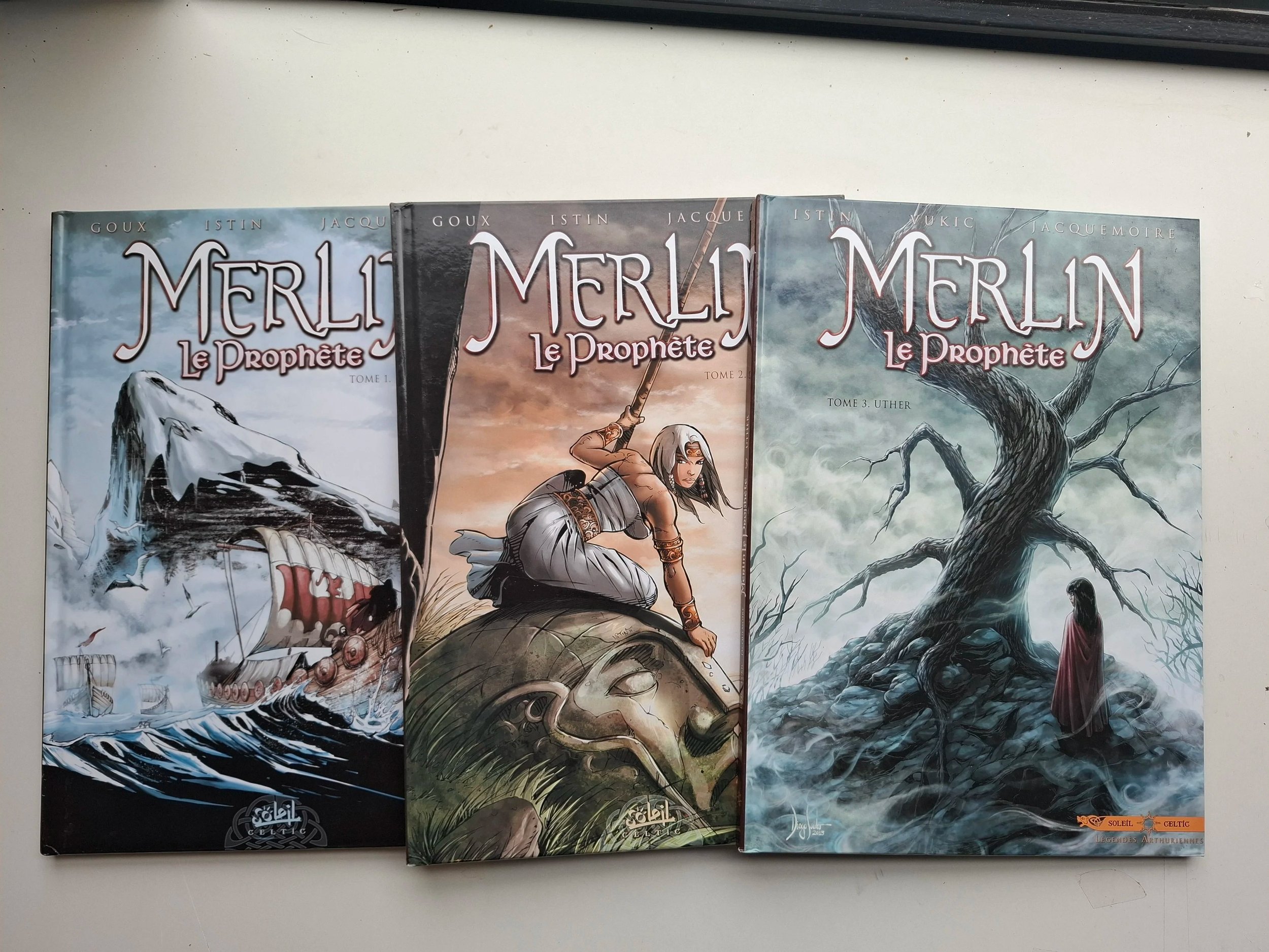 MERLIN LE PROPHETE TOMES 1 à 3 SOLEIL