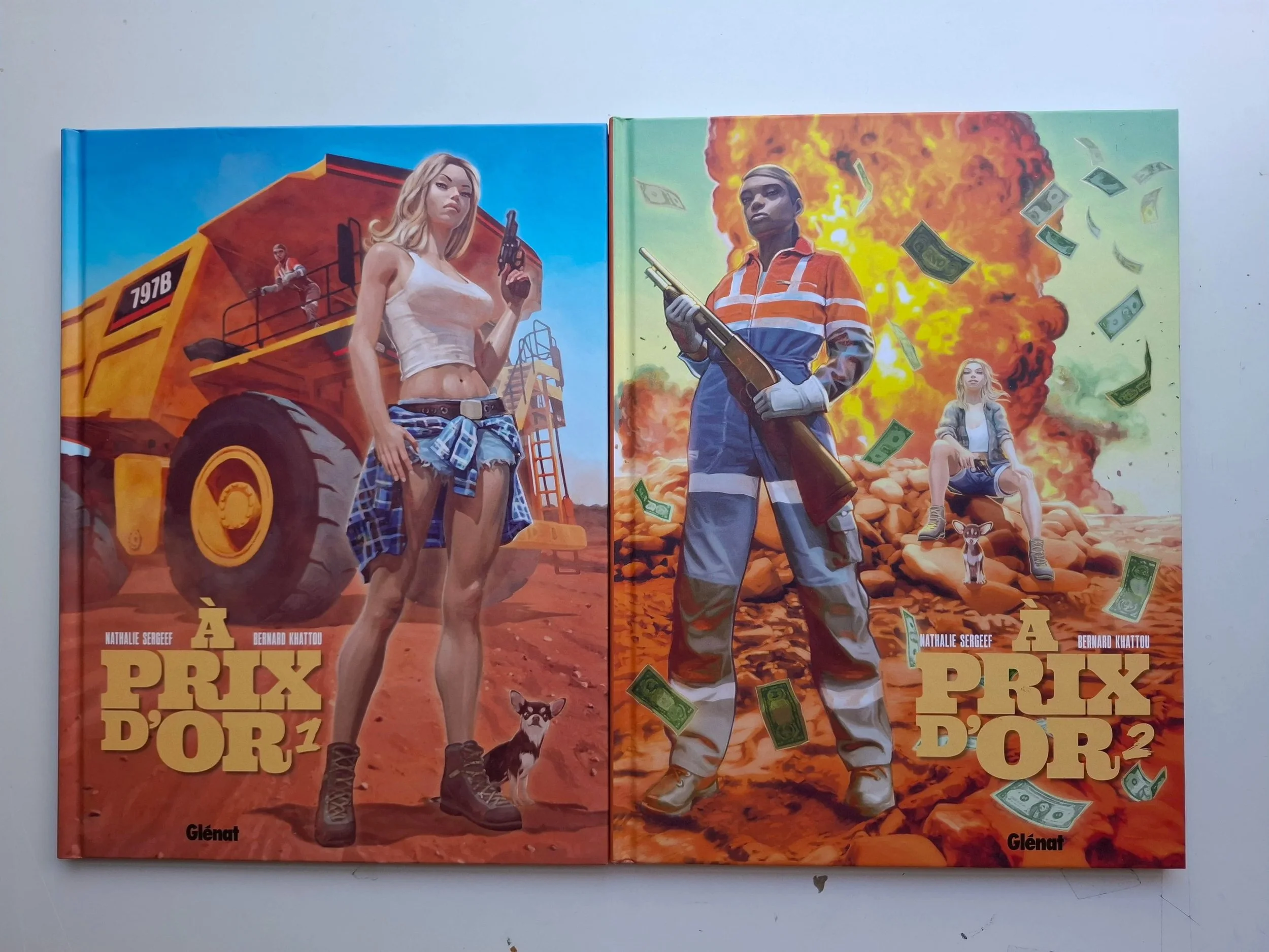 A PRIX D'OR TOMES 1 ET 2 SERIE COMPLETE TOUS EO