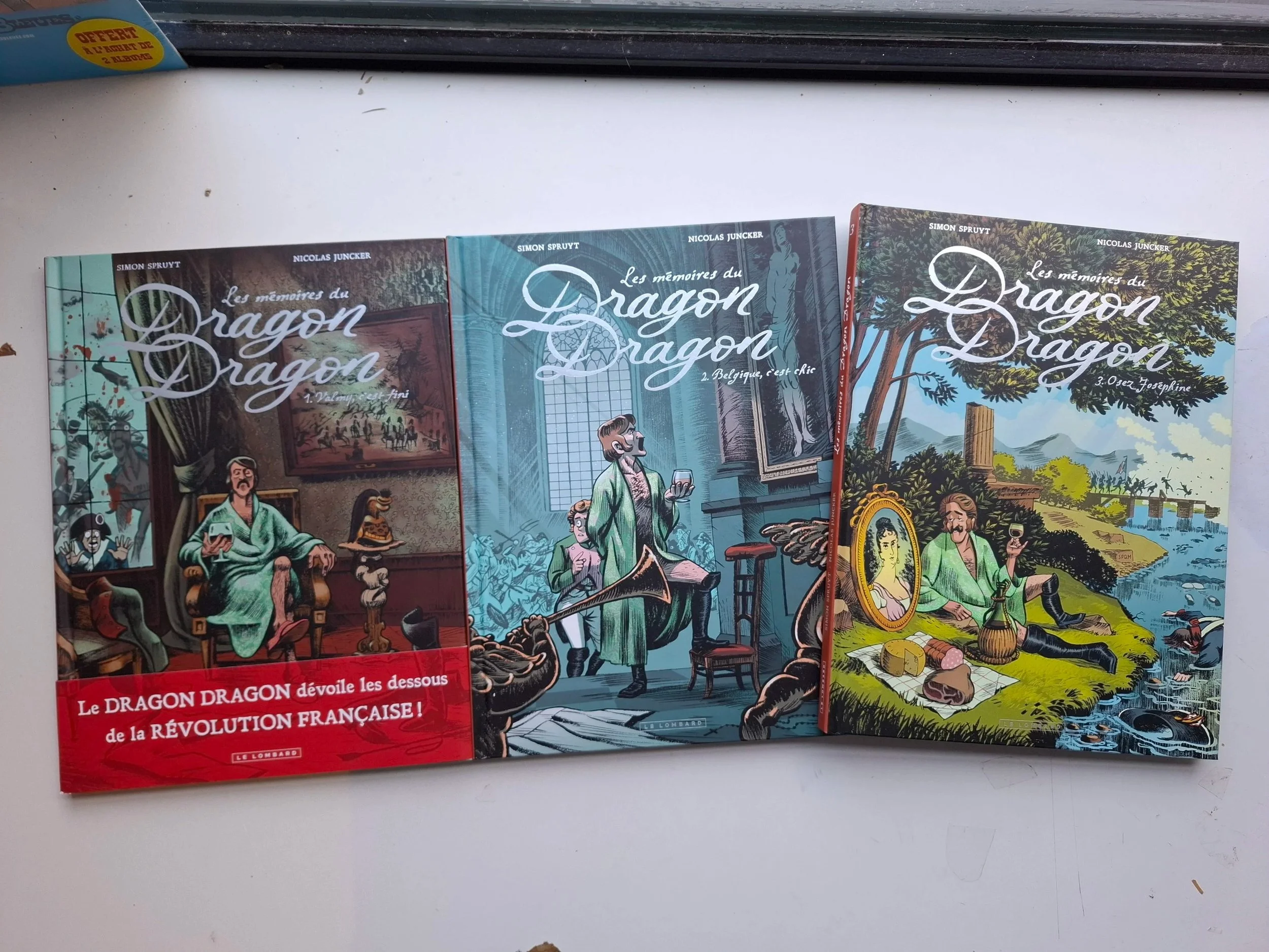 LES MEMOIRES DU DRAGON DRAGON TOMES 1 à 3 SERIE COMPLETE EO