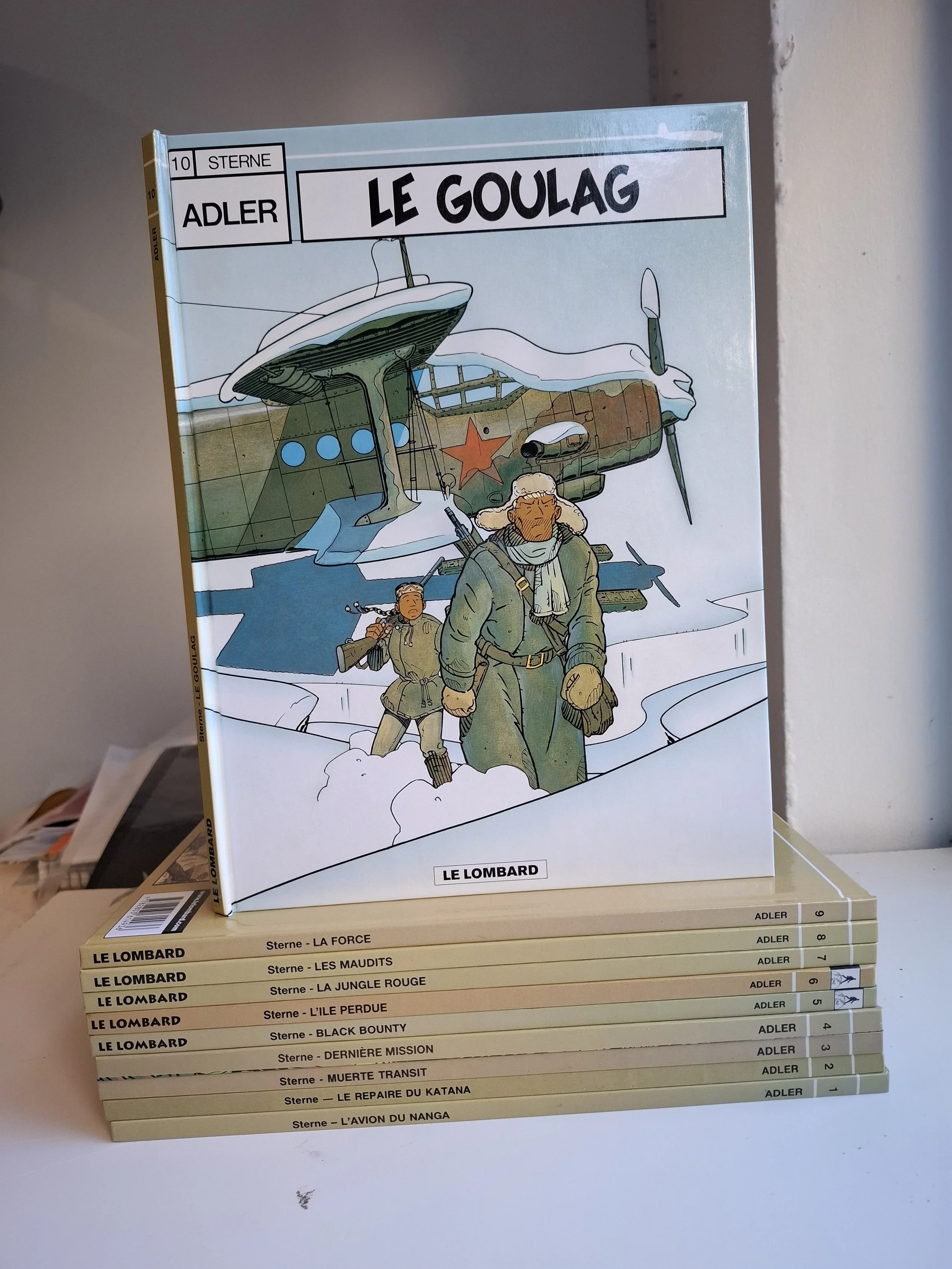 ADLER TOMES 1 à 10 SERIE COMPLETE TOUS EO + 4 EX-LIBRIS