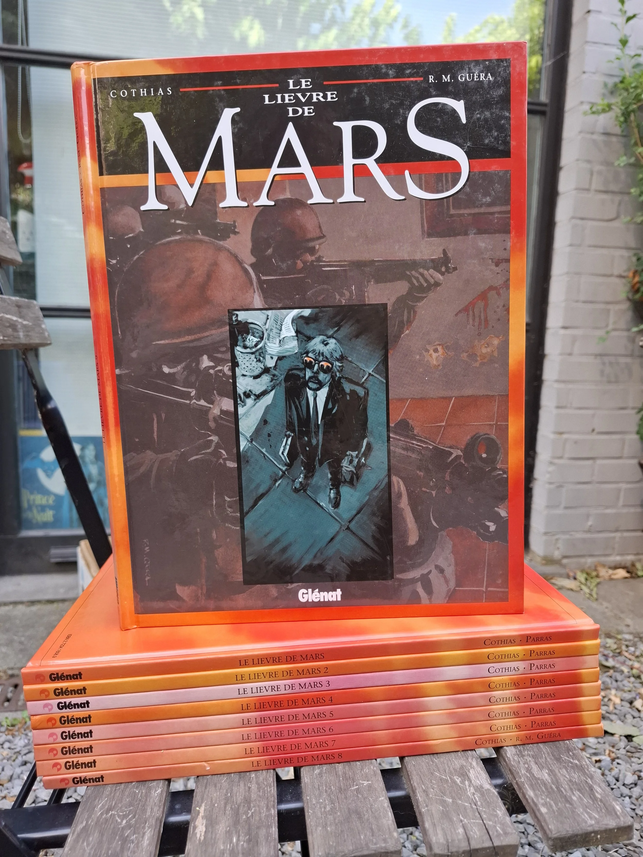 LE LIEVRE DE MARS TOMES 1 à 9 SERIE COMPLETE GLENAT EO/REED