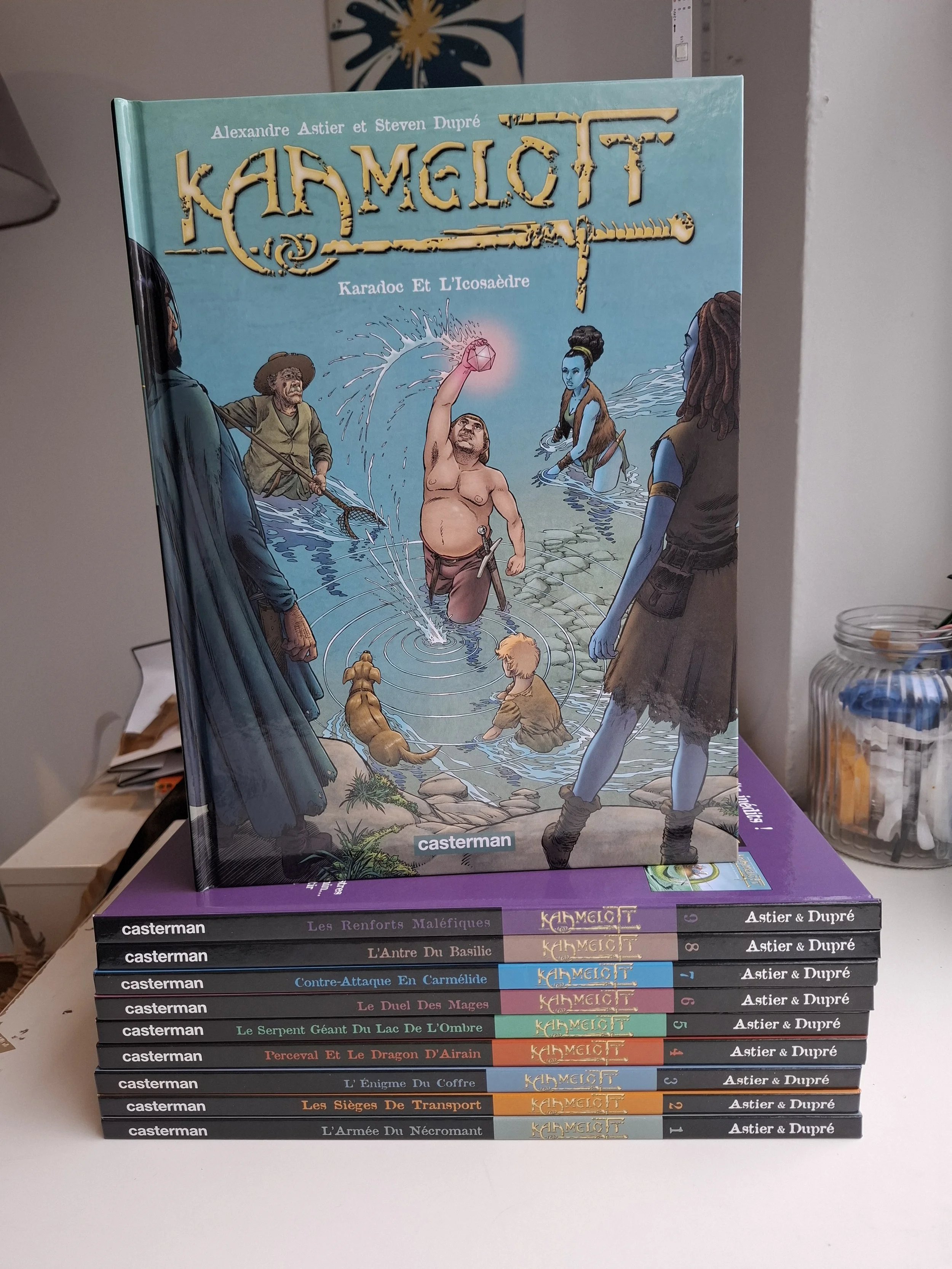 KAAMELOTT TOMES 1 à 10 SERIE COMPLETE ASTIER REED