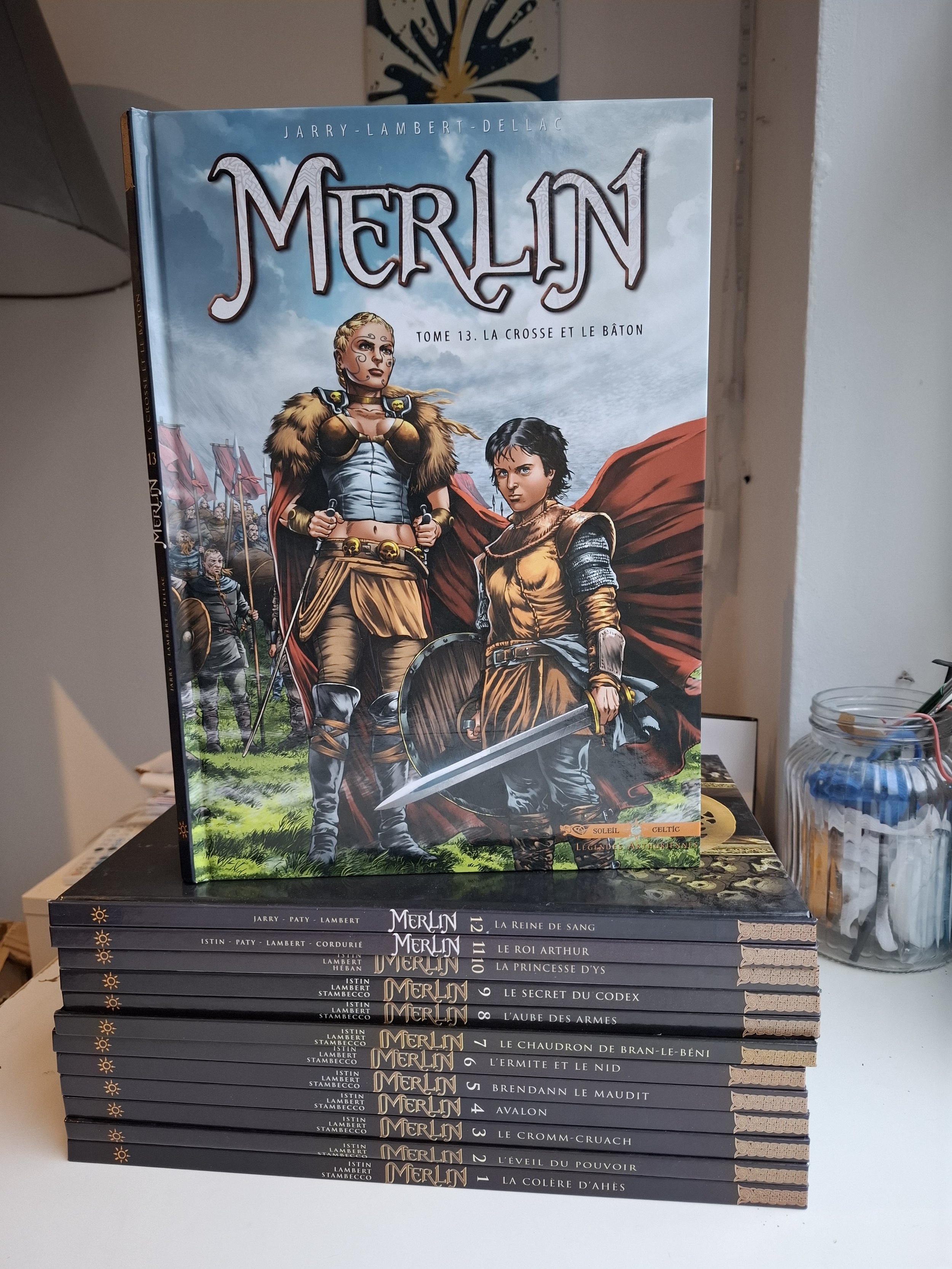 MERLIN TOMES 1 à 13 SERIE COMPLETE ISTIN LAMBRET EO/REED