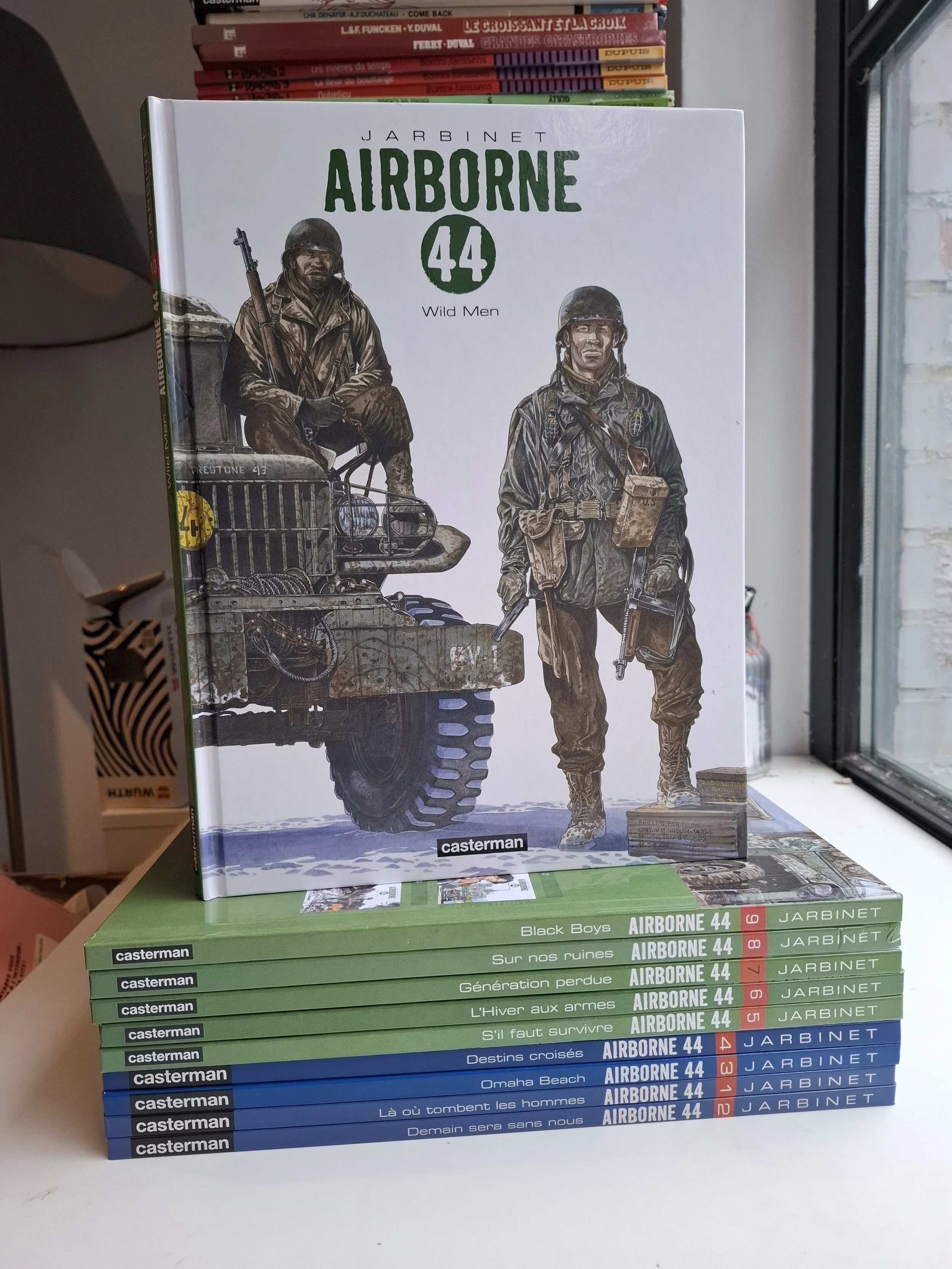 AIRBORNE 44 TOMES 1 à 10 JARBINET CASTERMAN EO