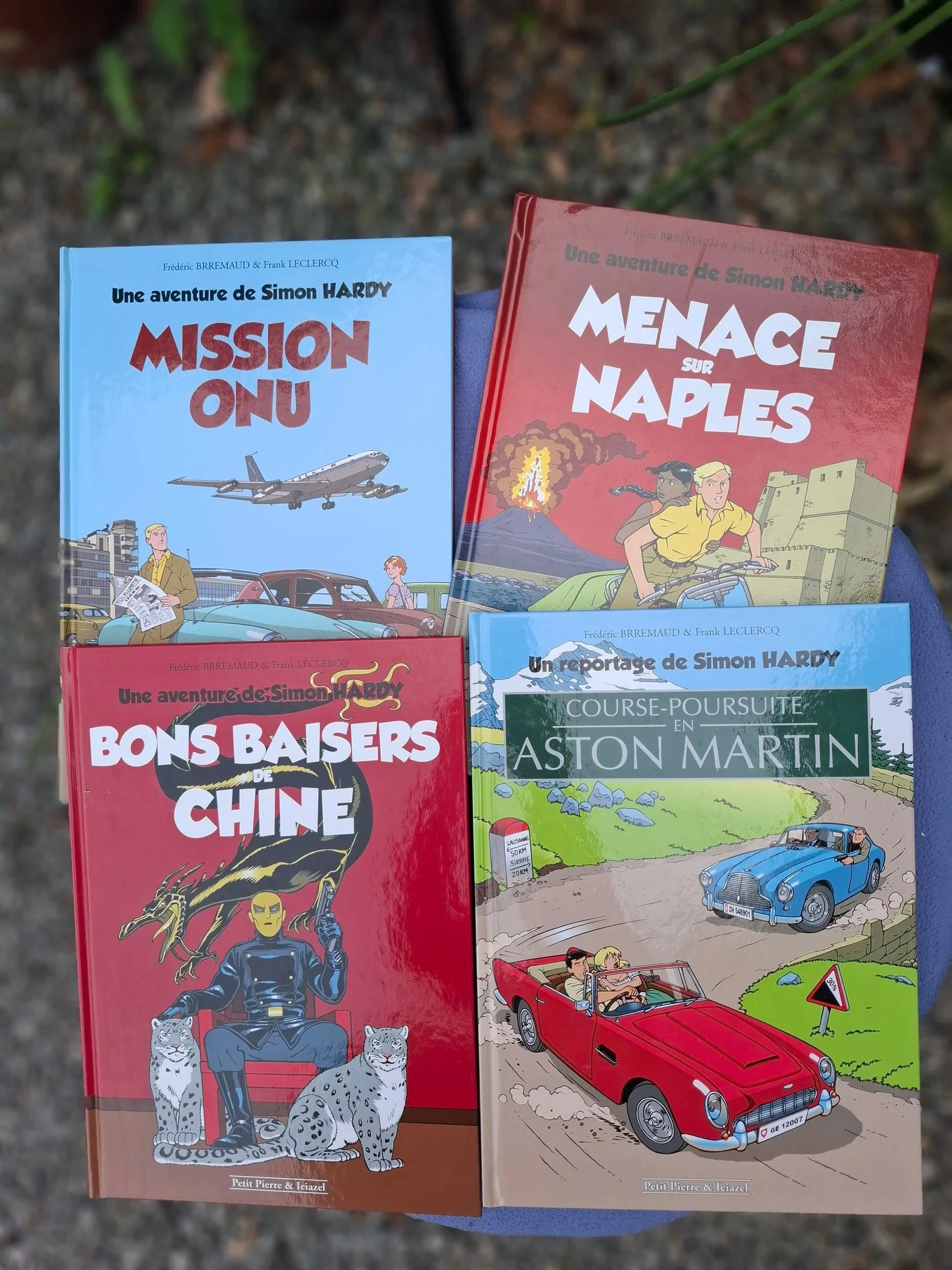 UNE AVENTURE DE SIMON HARDY TOMES 1 à 3 + HORS SERIE SERIE COMPLETE EO