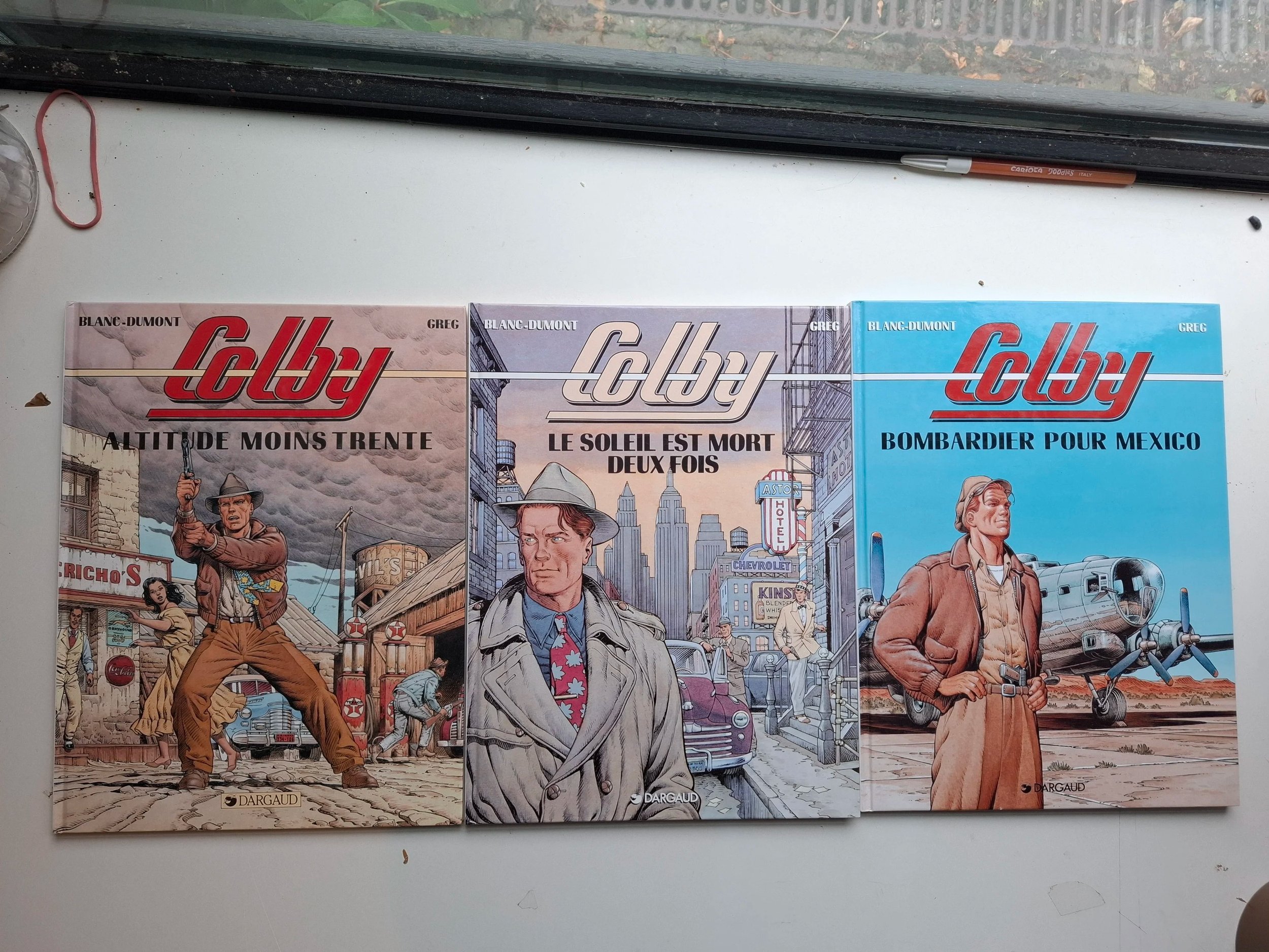 COLBY BLANC DUMONT TOMES 1 à 3 SERIE COMPLETE EO