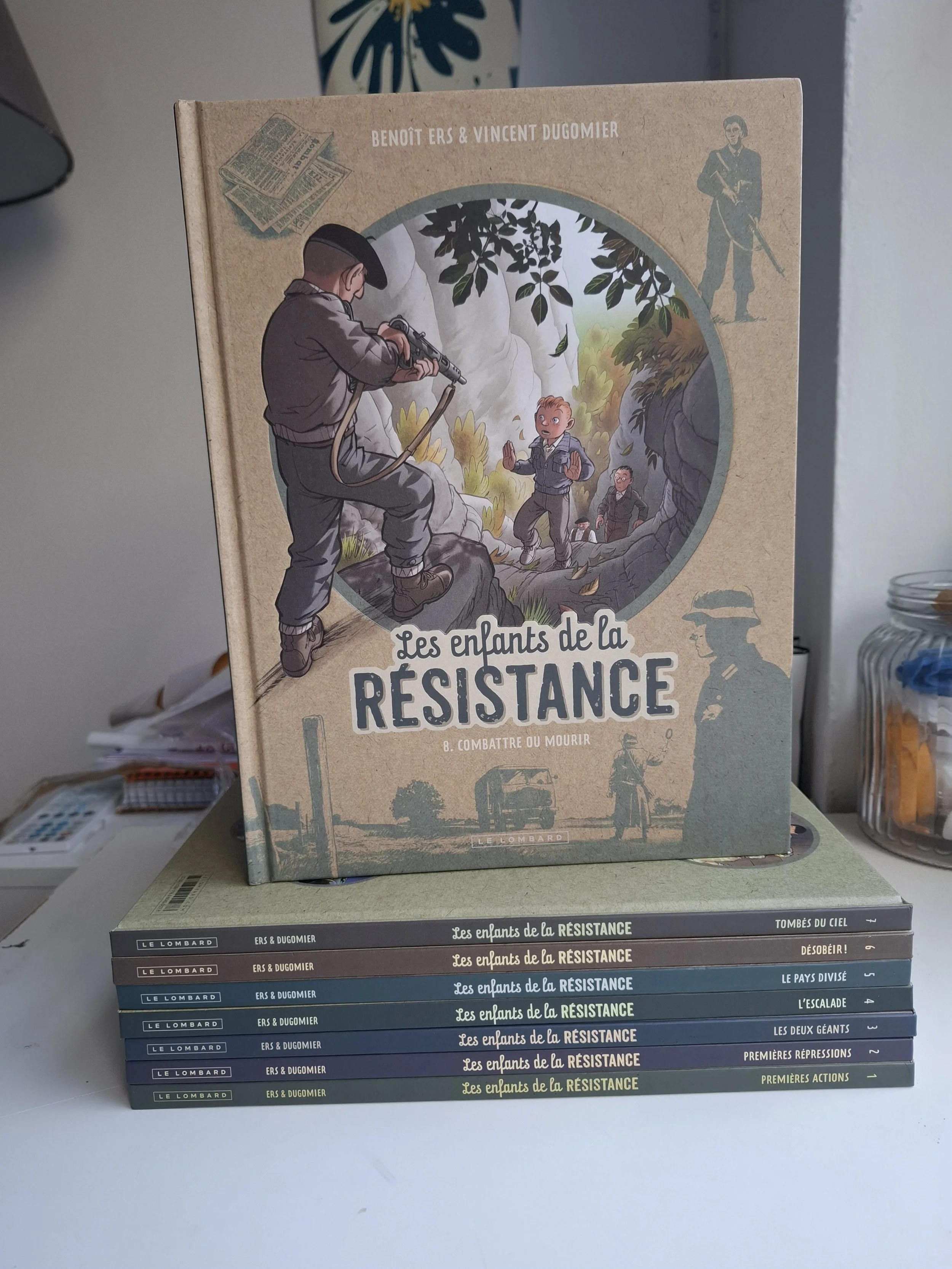 LES ENFANTS DE LA RESISTANCE TOMES 1 à 8 EO/REED