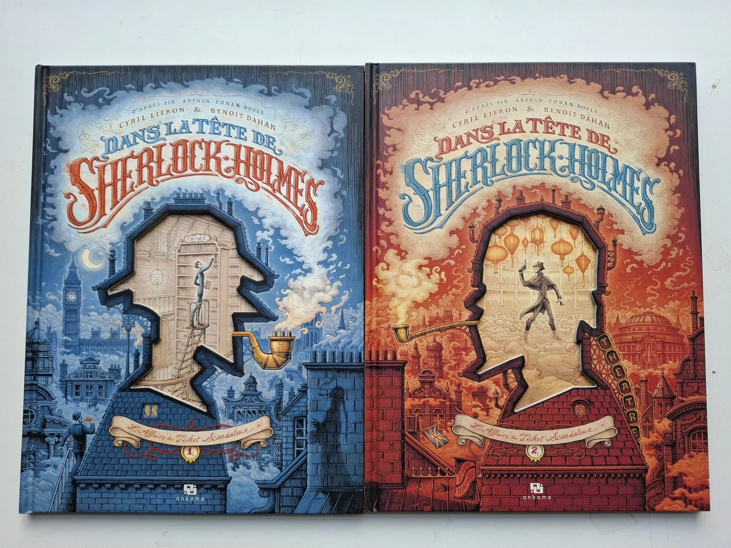 DANS LA TETE DE SHERLOCK HOLMES TOMES 1 ET 2 REED
