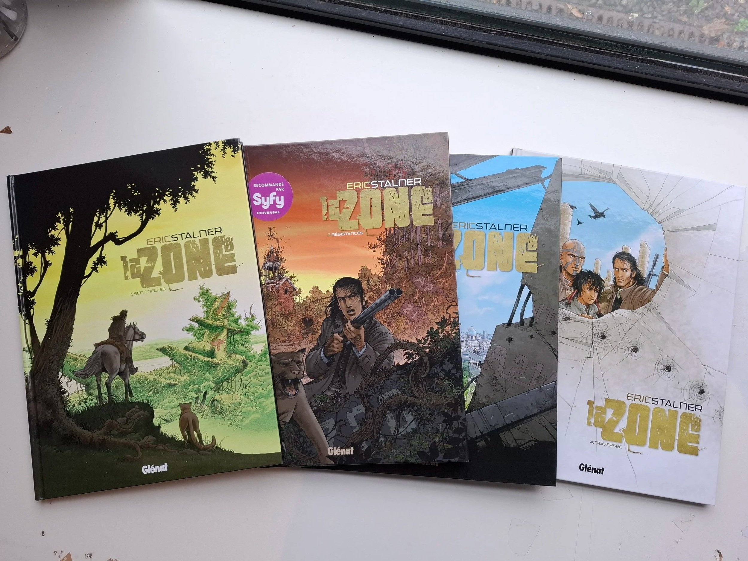 LA ZONE STALNER TOMES 1 à 4 SERIE COMPLETE TOUS EO