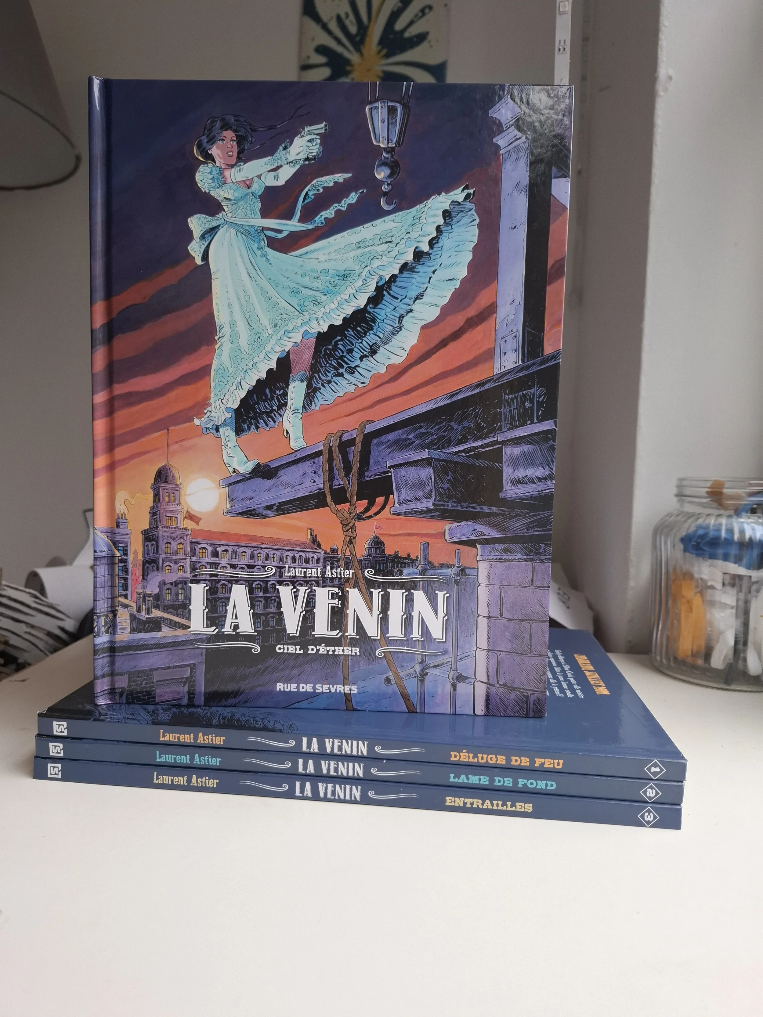 LA VENIN ASTIER TOMES 1 à 4 EO/REED