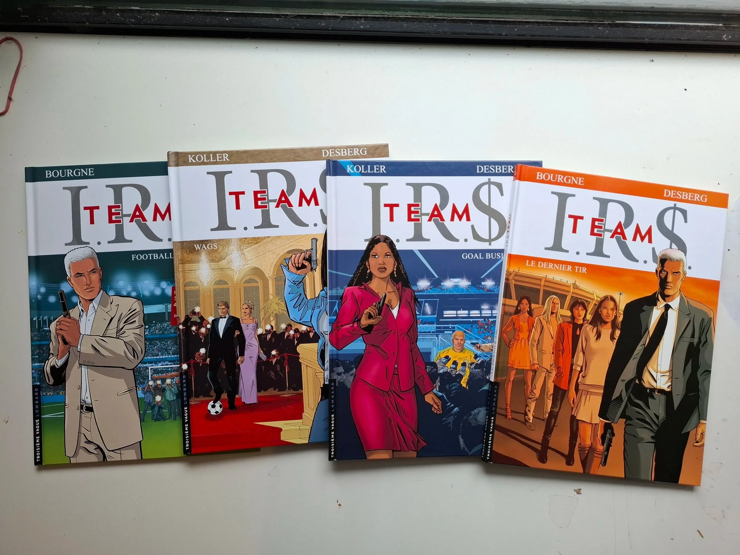 IR$ TEAM TOMES 1 à 4 SERIE COMPLETE TOUS EO