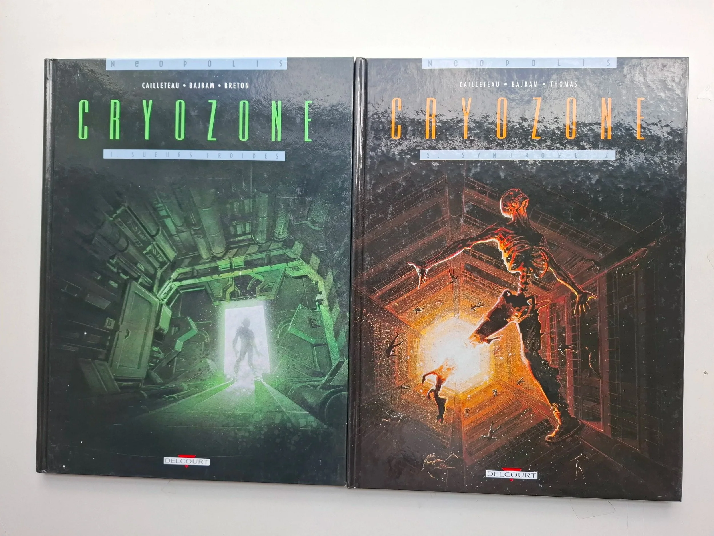 CRYOZONE BAJRAM TOMES 1 ET 2 SERIE COMPLETE