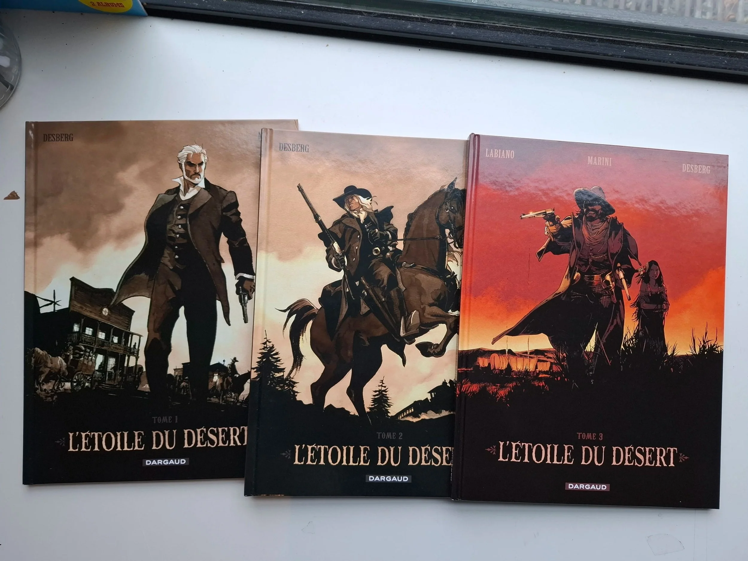 L'ETOILE DU DESERT TOMES 1 à 3 MARINI FABIANO EO/REED