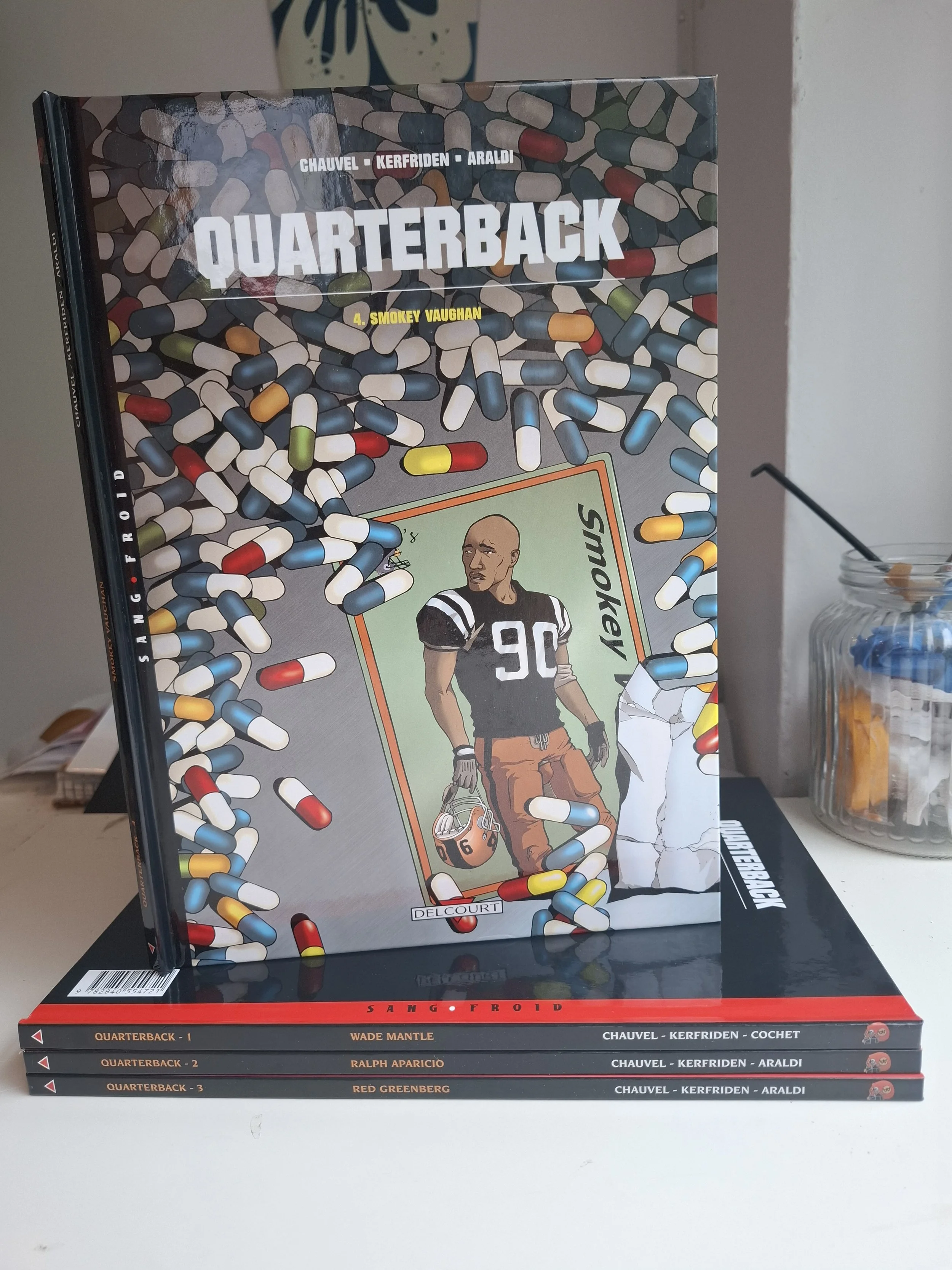 QUARTERBACK TOMES 1 à 4 SERIE COMPLETE EO