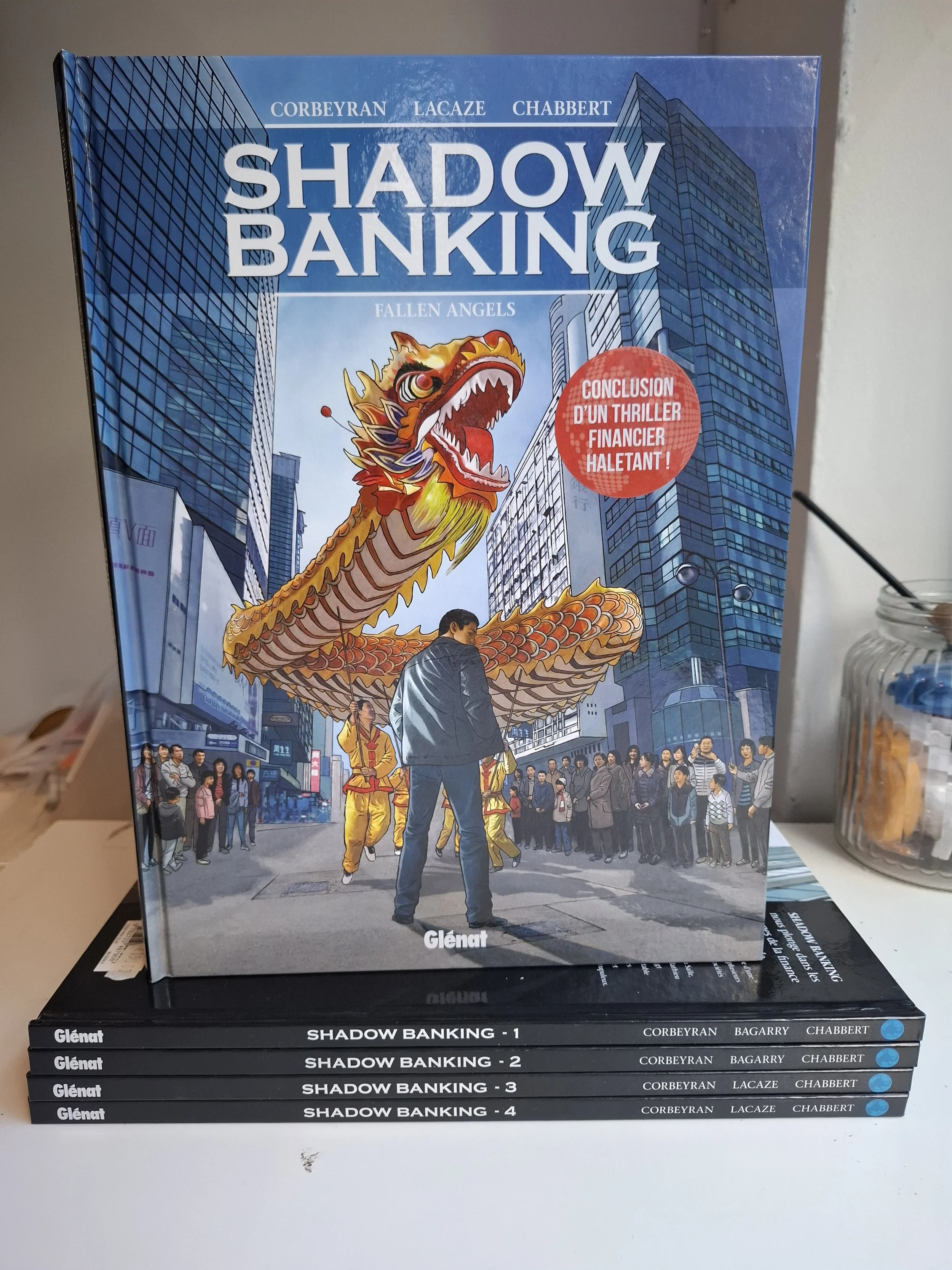SHADOW BANKING TOMES 1 à 5 SERIE COMPLETE TOUS EO