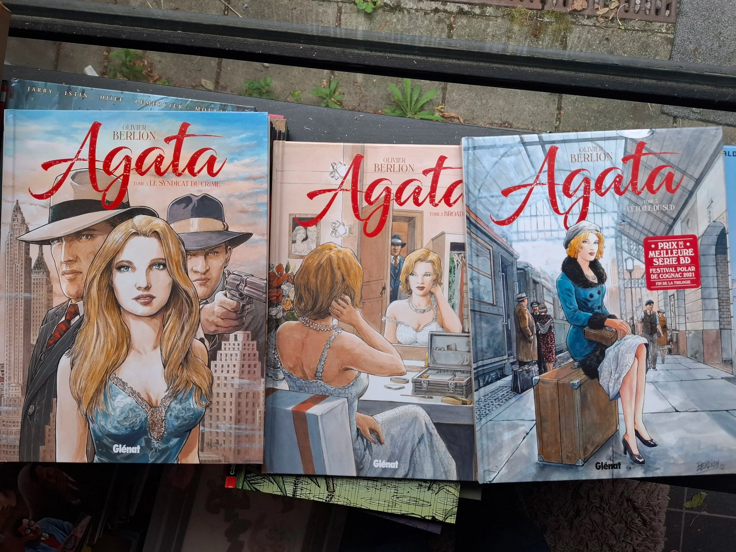 AGATA TOMES 1 à 3 SERIE COMPLETE GLENAT TOUS EO