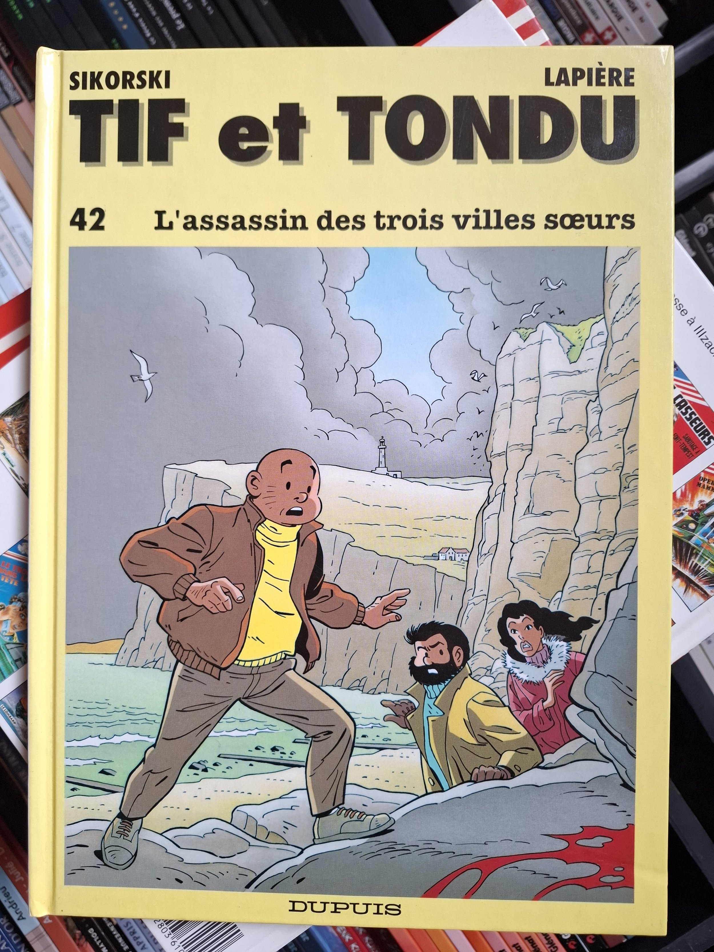 TIF ET TONDU TOME 42 "L'ASSASSIN DES TROIS VILLES SOEURS" EO 1995