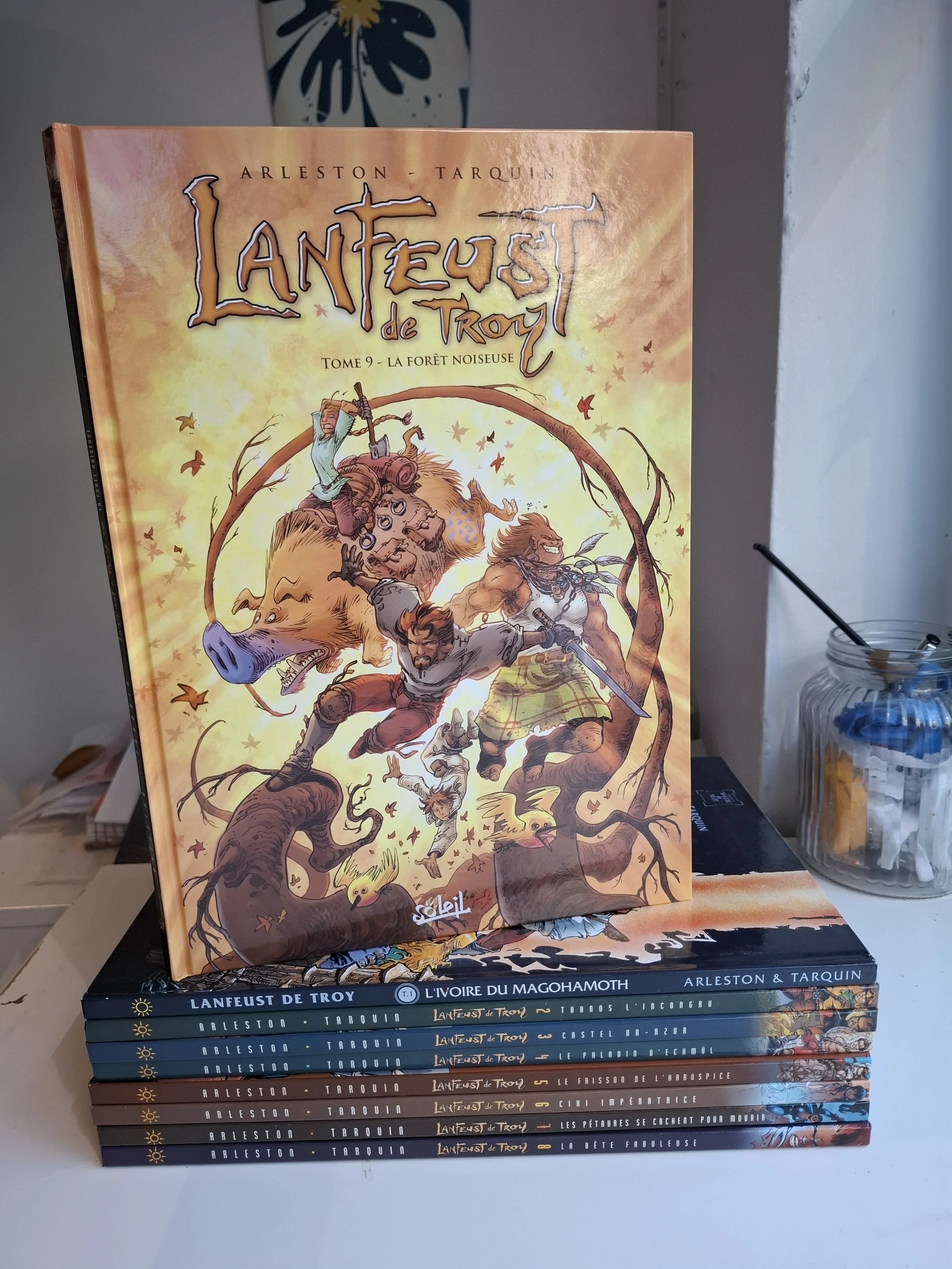 LANFEUST DE TROY TOMES 1 à 9 SERIE COMPLETE REED