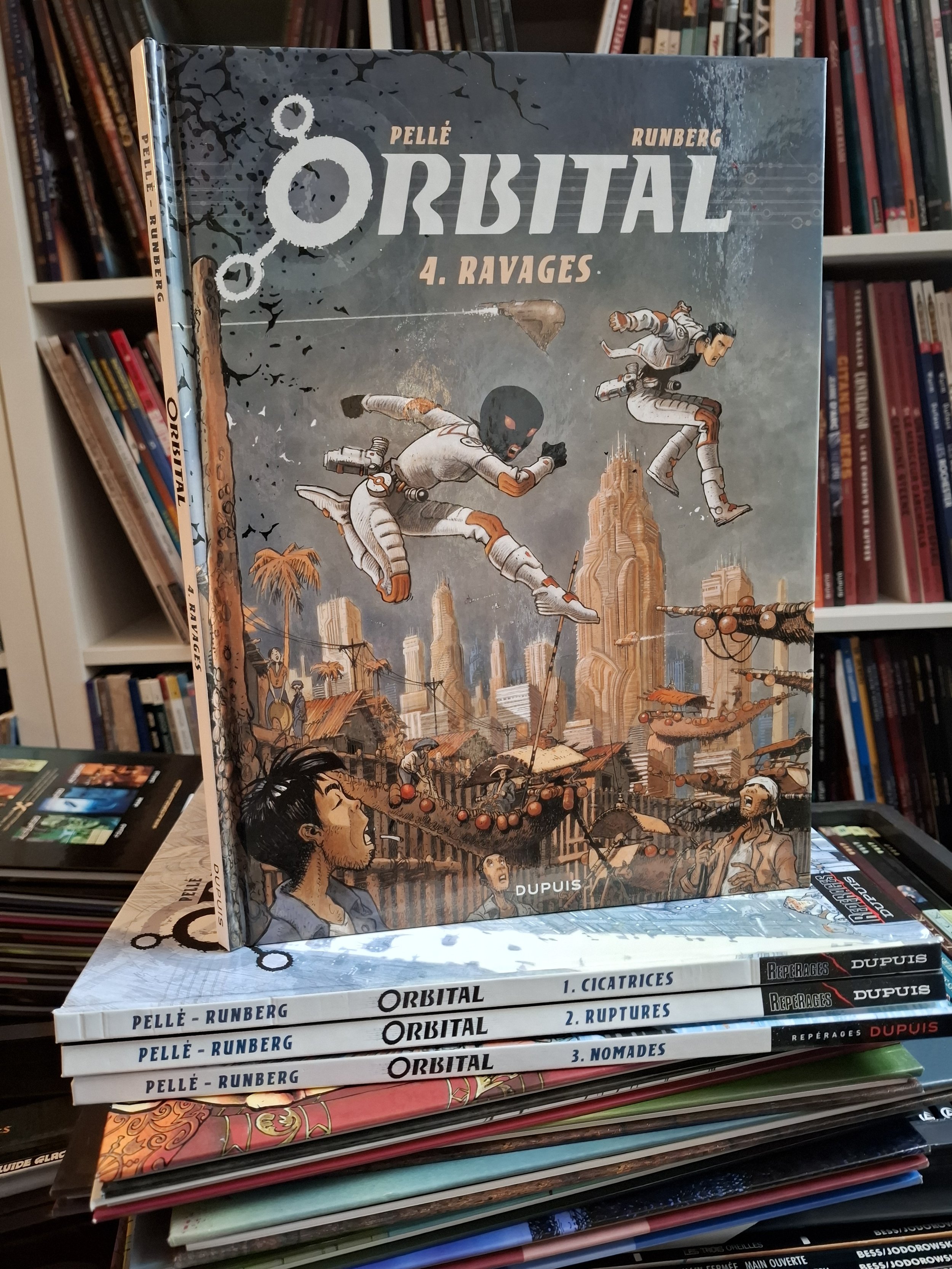 ORBITAL TOMES 1 à 4 DUPUIS EO