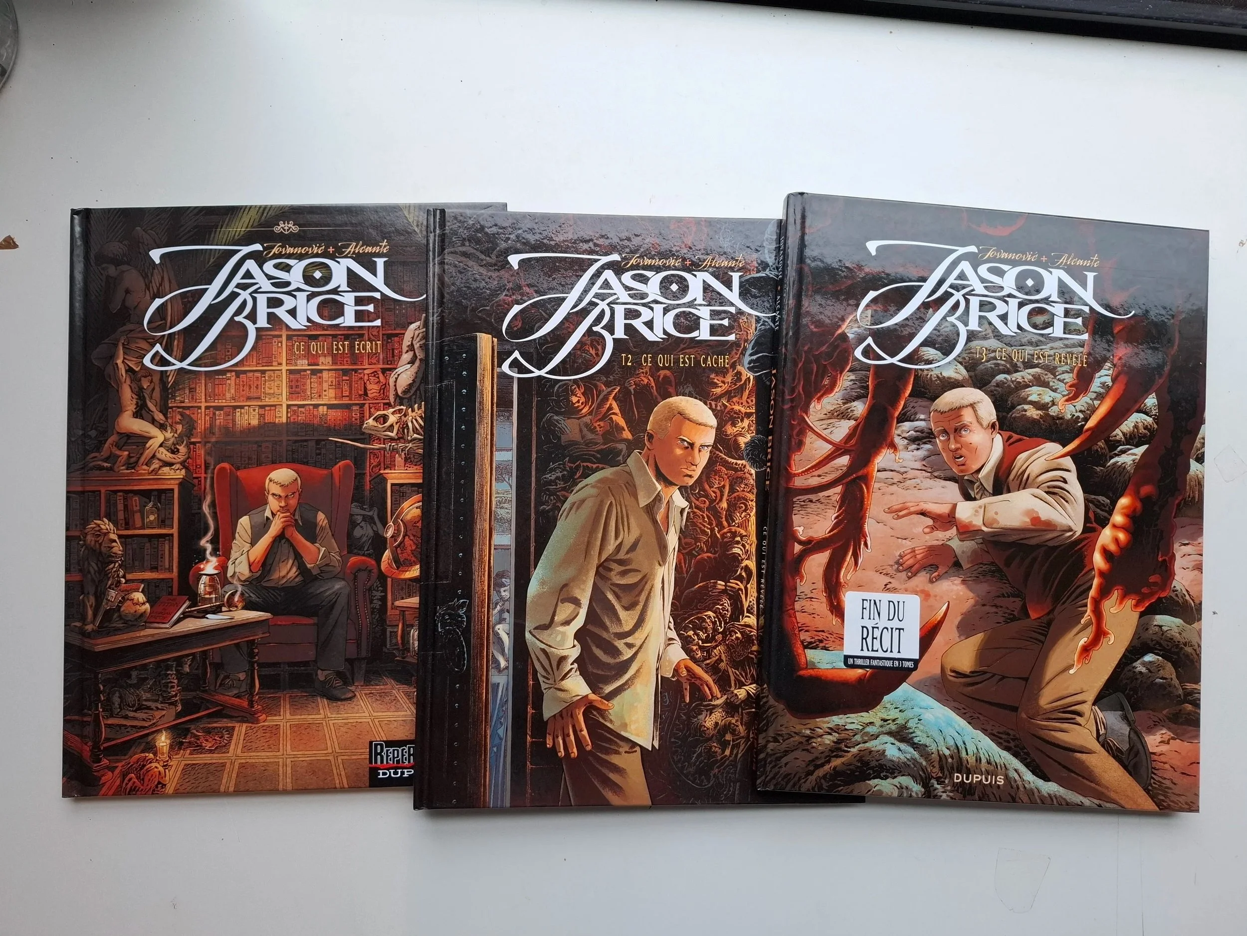 JASON BRICE TOMES 1 à 4 SERIE COMPLETE TOUS EO