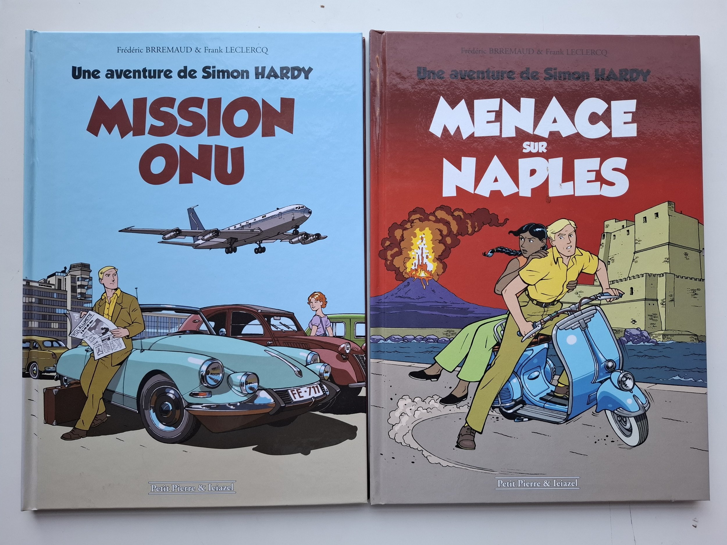 UNE AVENTURE DE SIMON HARDY TOMES 1 ET 2 EO