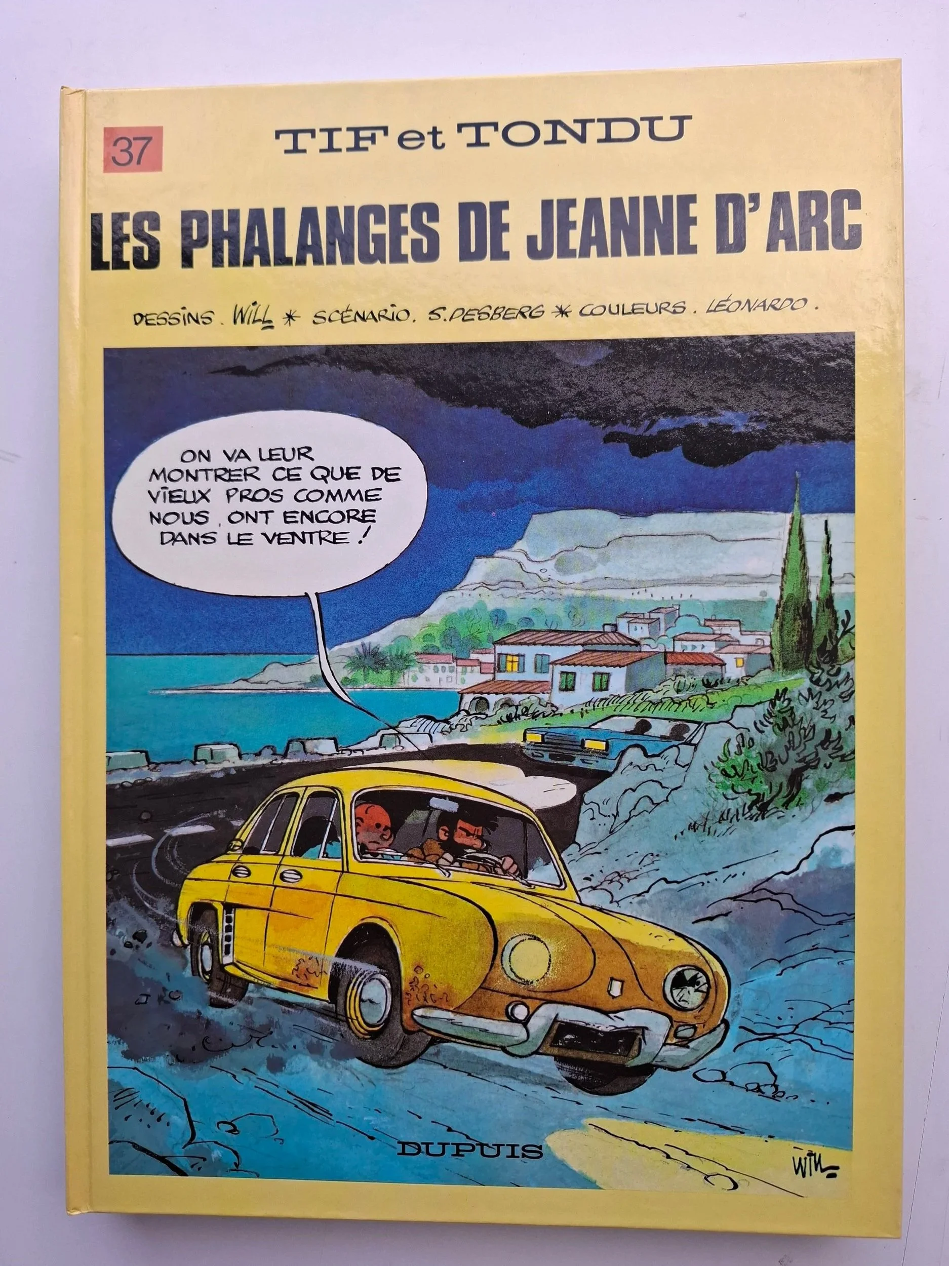 TIF ET TONDU TOME 37 'LES PHALANGES DE JEANNE D'ARC" WILL EO 1988