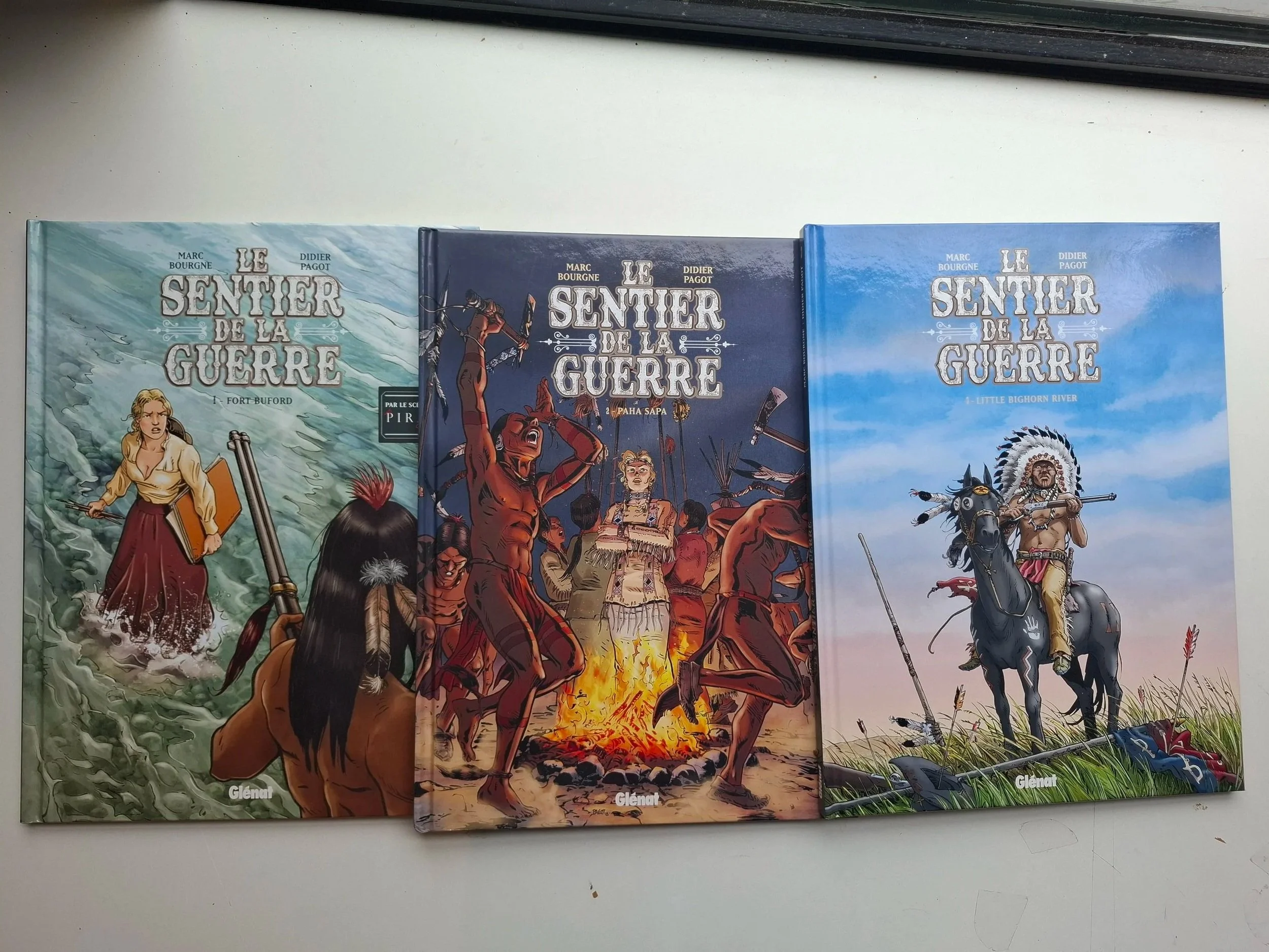 LE SENTIER DE LA GUERRE SERIE COMPLETE GLENAT TOUS EO