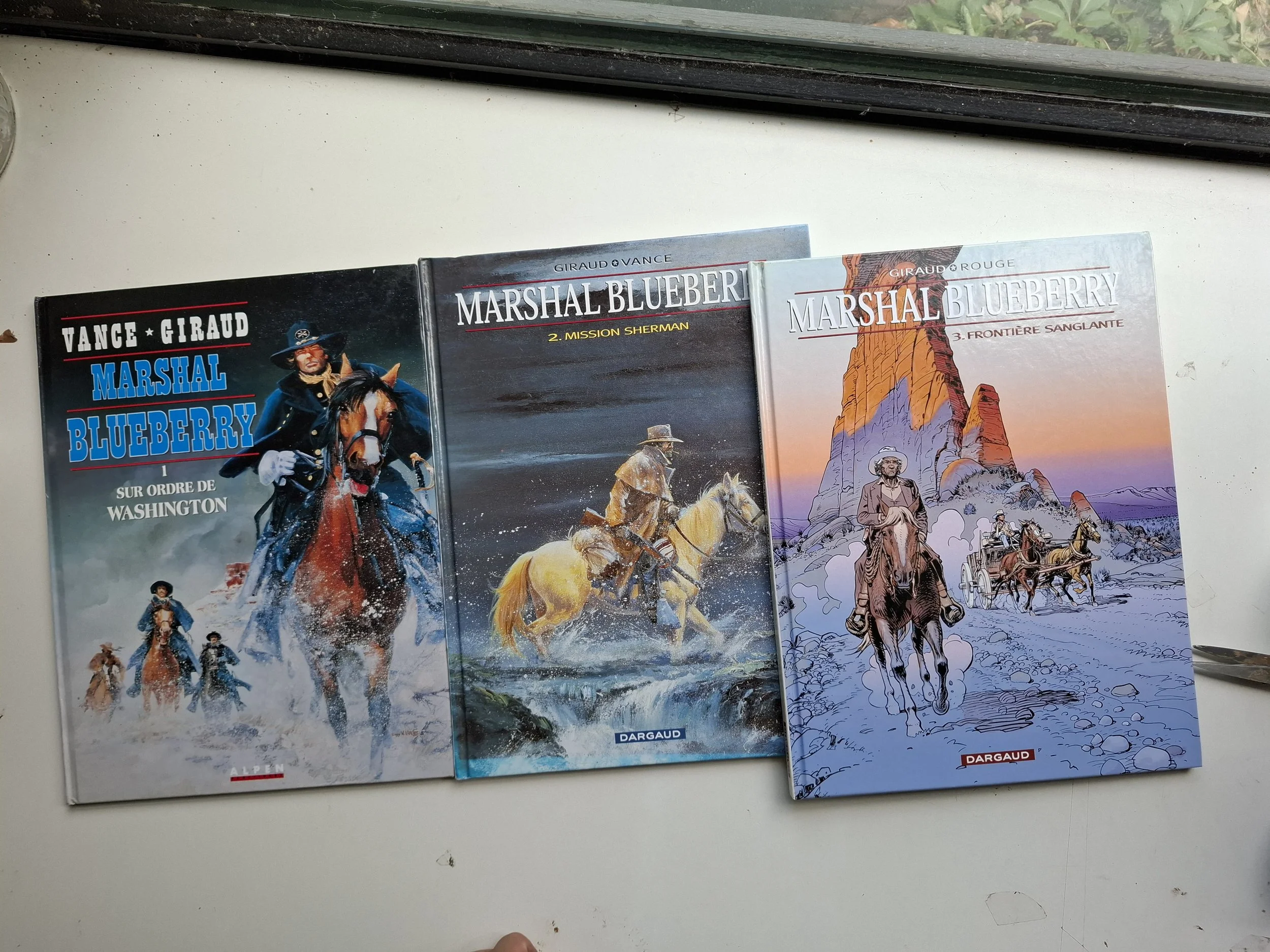 MARSHAL BLUEBERRY TOMES 1 à 3 SERIE COMPLETE EO/REED