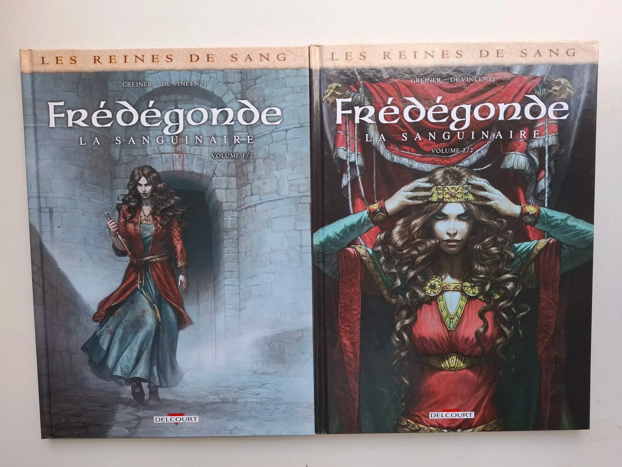 LES REINES DE SANG FREDEGOND LA SANGUINAIRE TOMES 1 ET 2 SERIE COMPLETE EO