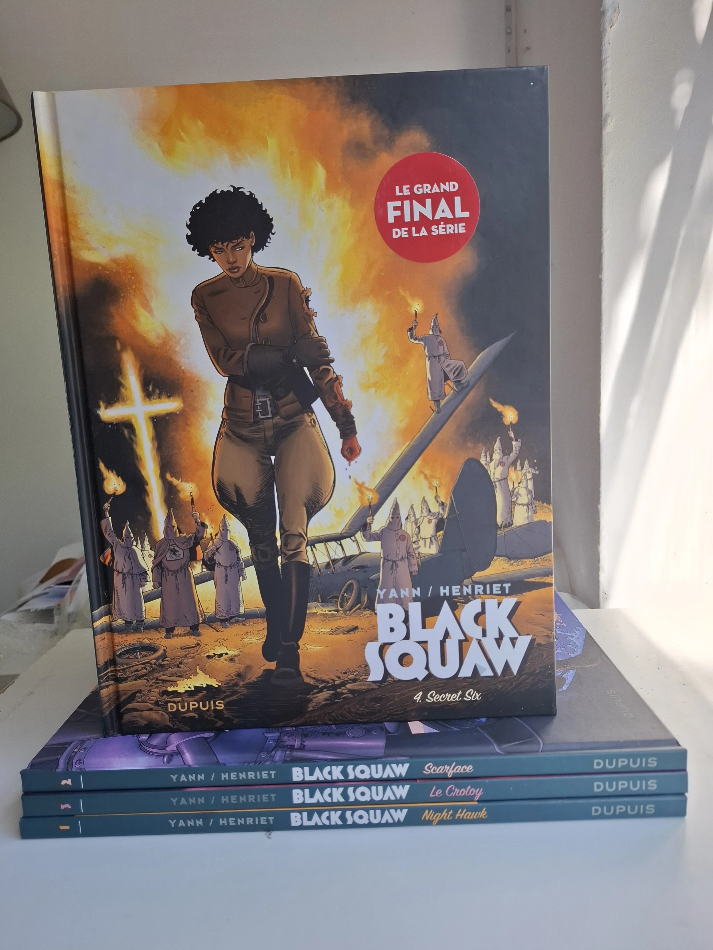 BLACK SQUAW TOMES 1 à 4 SERIE COMPLETE TOUS EO HENRIET