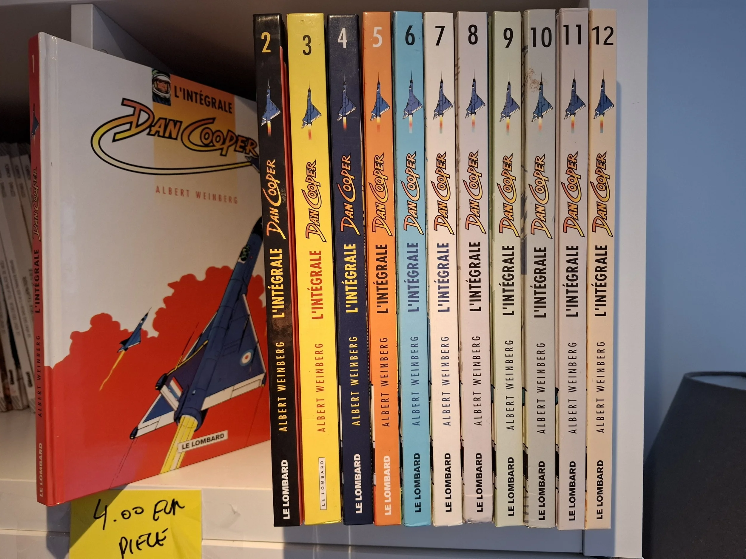 INTEGRALES DAN COOPER VOLUMES 1 à 12 SERIE COMPLETE EO