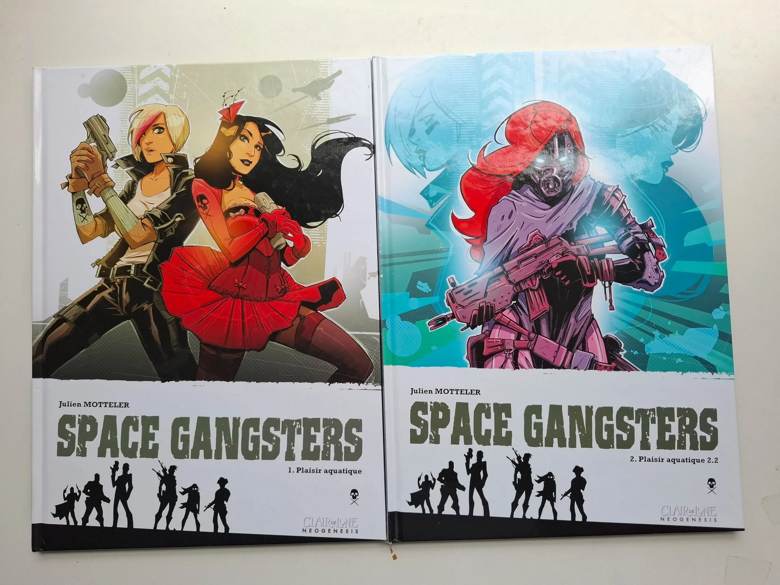 SPACE GANGSTERS TOMES 1 ET 2 SERIE COMPLETE TOUS EO