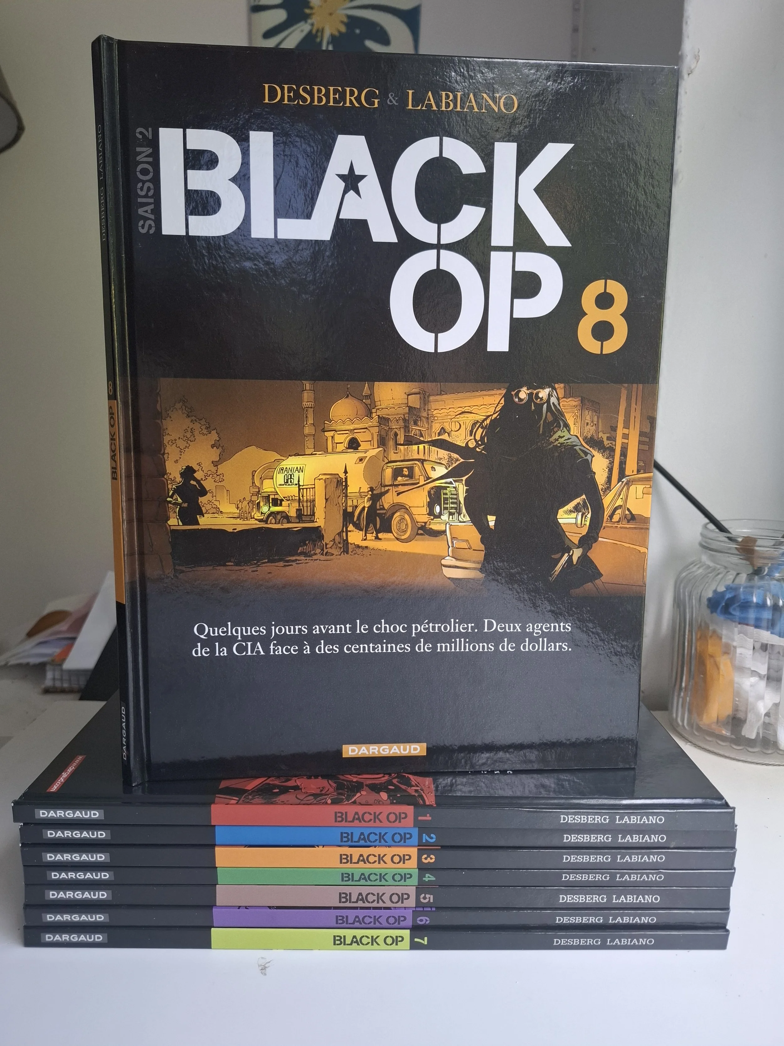 BLACK OP TOMES 1 à 8 SERIE COMPLETE EO/RE