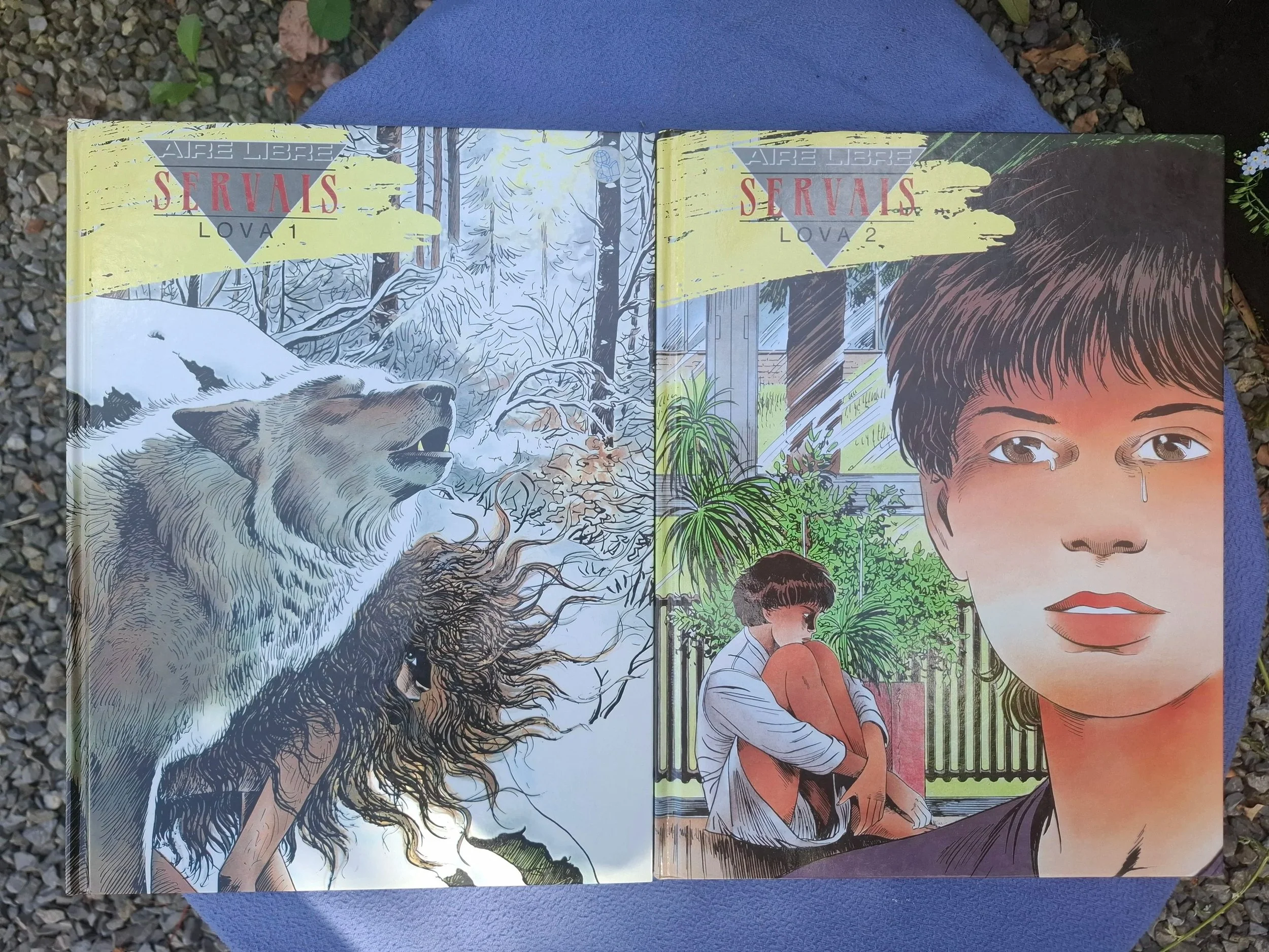 SERVAIS LOVA TOMES 1 ET 2 SERIE COMPLETE TOUS EO