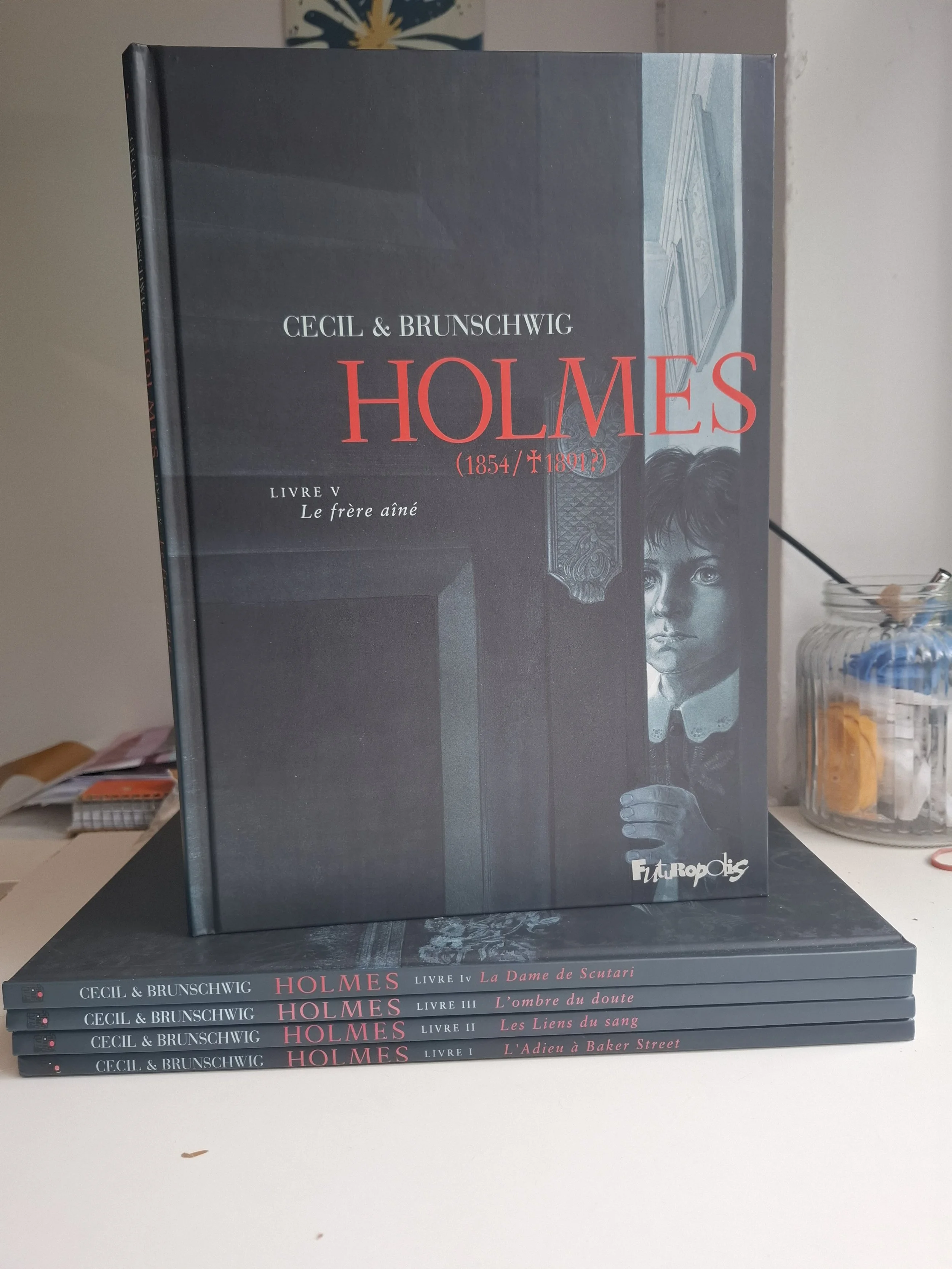 HOLMES 1854-1891? TOMES 1 à 5 SERIE COMPLETE EO/REED