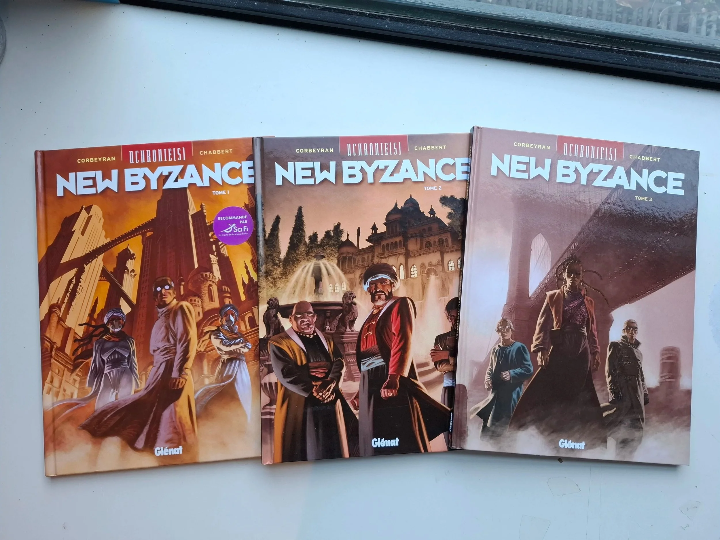 UCHRONIES CYCLE NEW BYZANCE TOMES 1 à 3 COMPLET EO